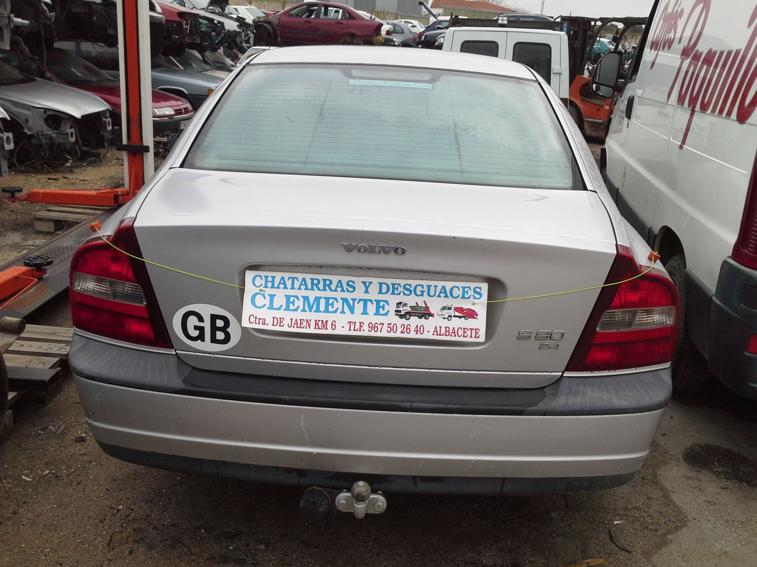 Volvo S60 pada desguaces en desguaces clemente de albacete Volvo S60 pada desguaces en desguaces clemente de albacete