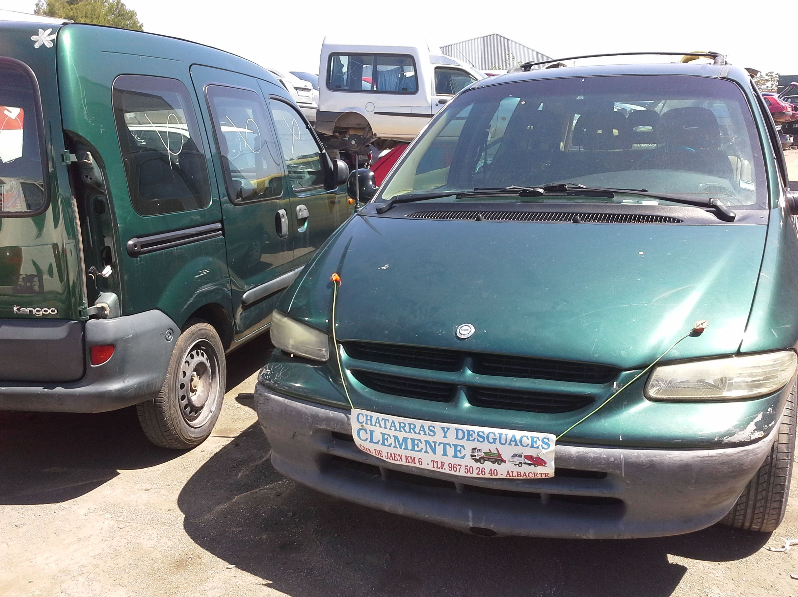 Chrysler Voyager 1998 para desguace en Albacete. desguaces clemente Chrysler Voyager 1998 para desguace en Albacete. desguaces clemente