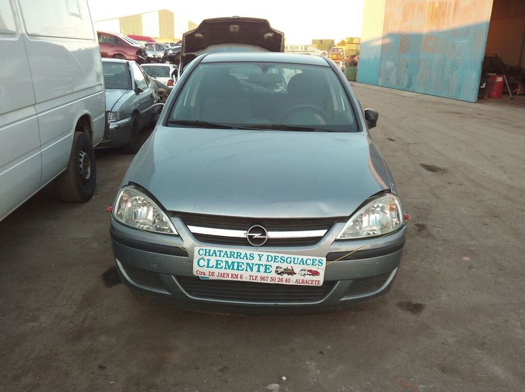 Opel corsa C año 2003 en Albacete en desguaces Clemente Opel corsa C año 2003 en Albacete en desguaces Clemente