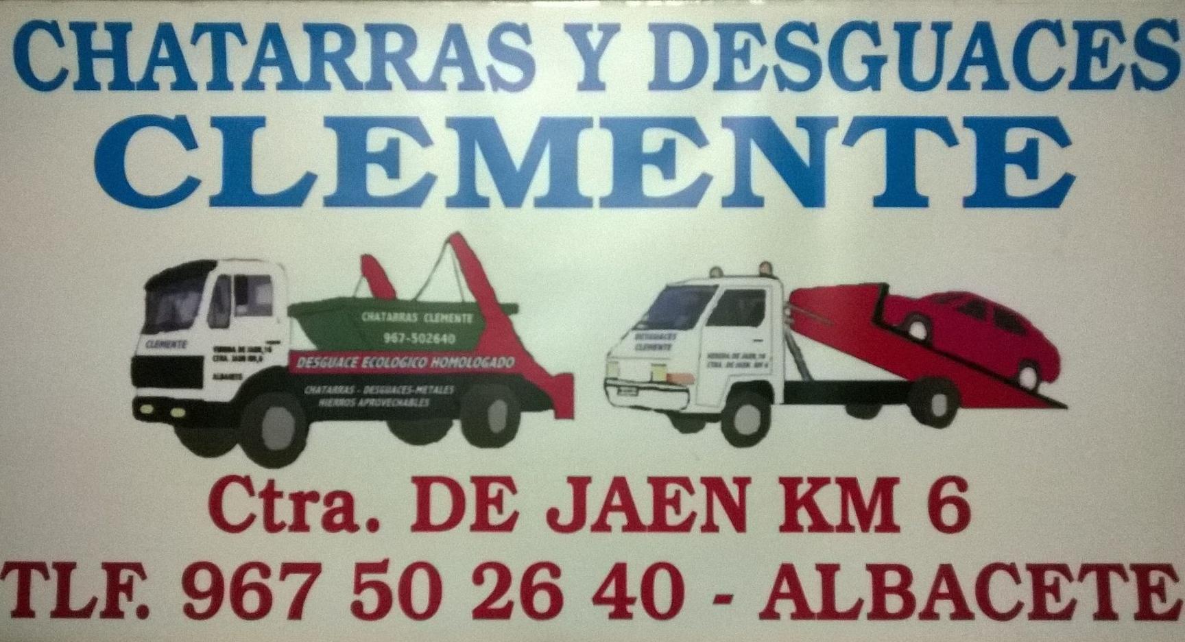Logotipo desguaces clemente de Albacete
