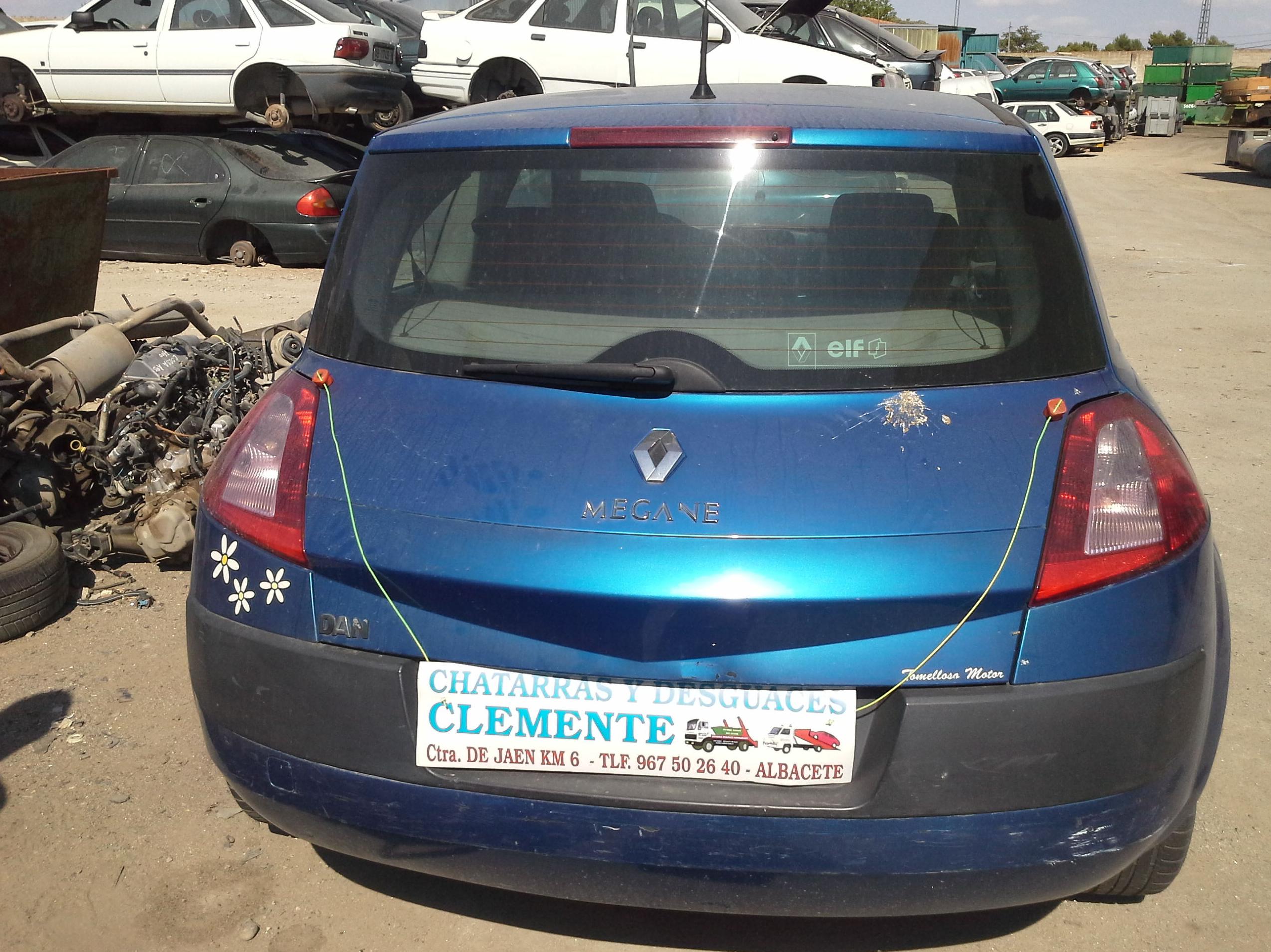 Desguaces Albacete. Megane 2004 para despiece en Desguaces Clemente Desguaces Albacete. Megane 2004 para despiece en Desguaces Clemente
