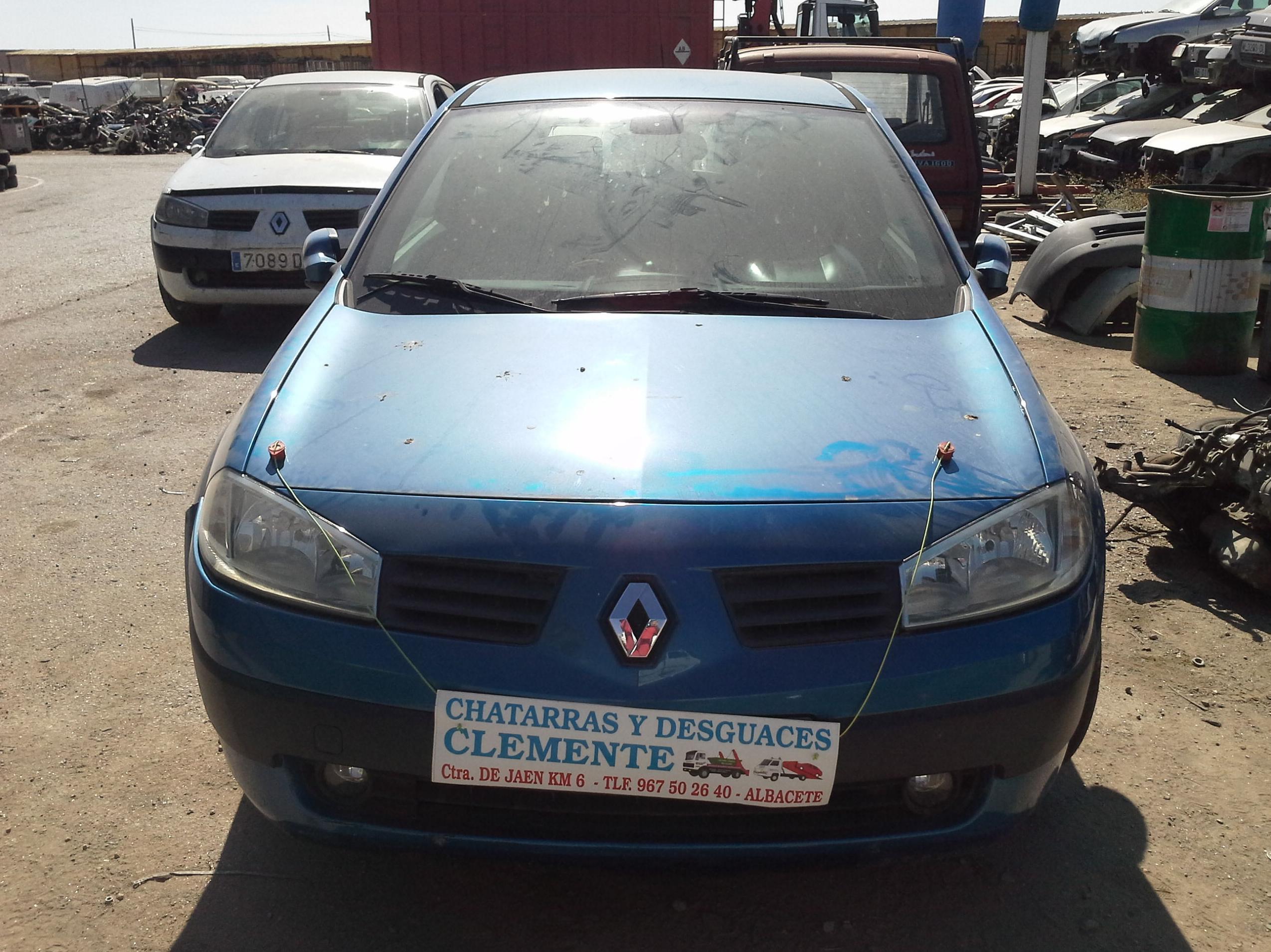 Renault Megane 2004 para desguaces Albacete en Desguacss Clemente Renault Megane 2004 para desguaces Albacete en Desguacss Clemente