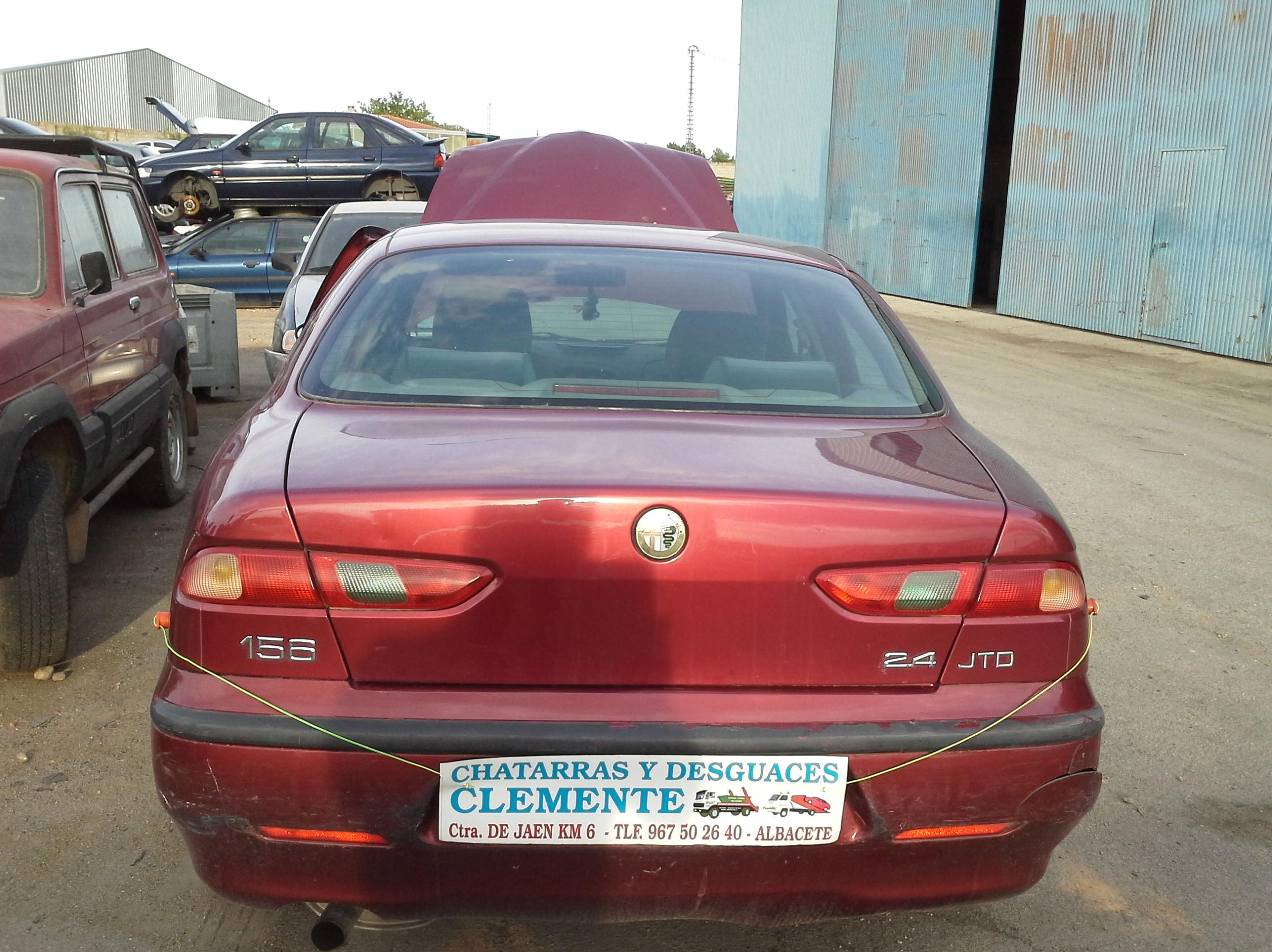 Alfa 156 en Desguaces Clemente Albacete Alfa 156 en Desguaces Clemente Albacete