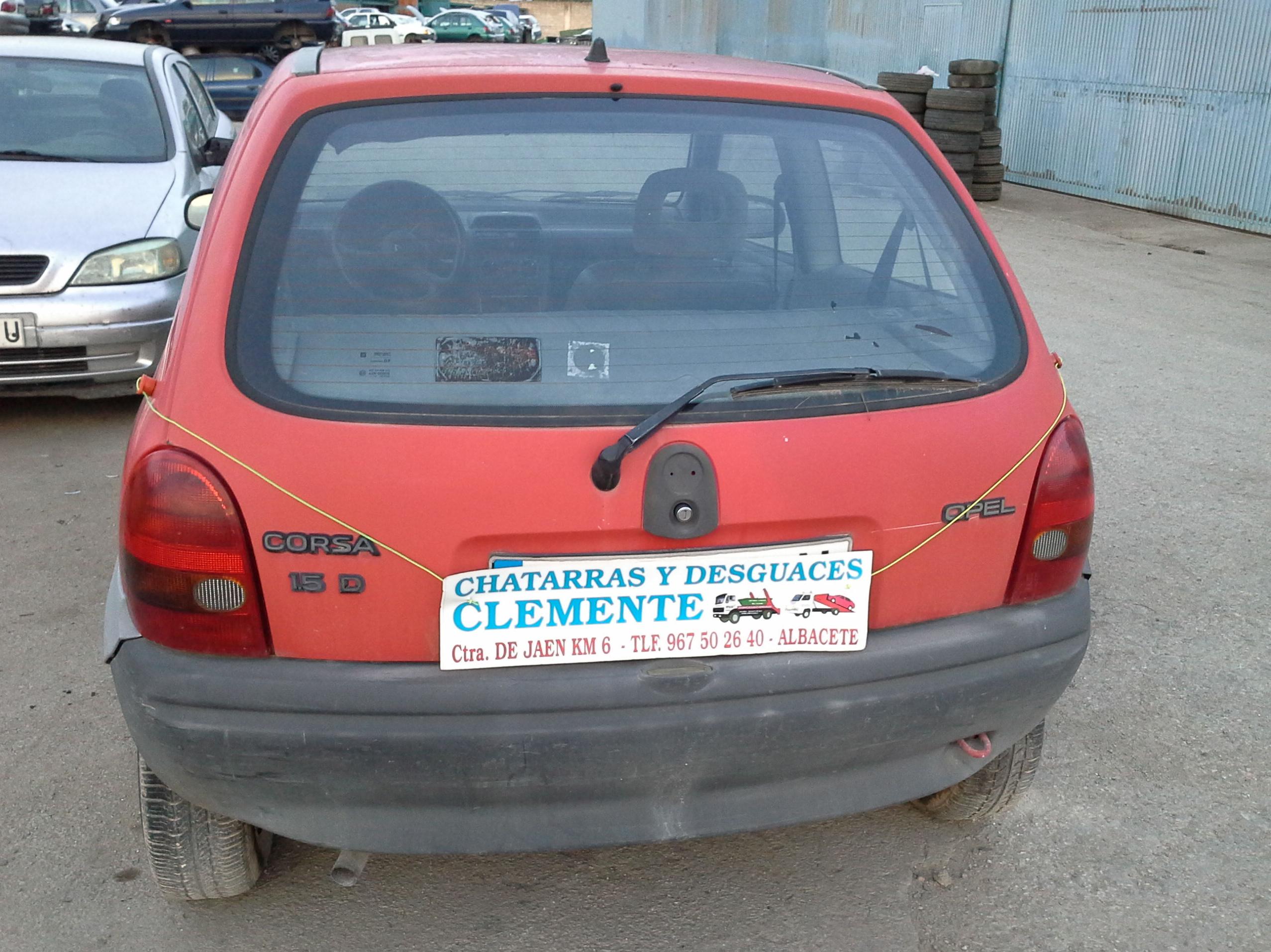 Opel Corsa para desguaces en Albacete en Desguaces Clemente Opel Corsa para desguaces en Albacete en Desguaces Clemente