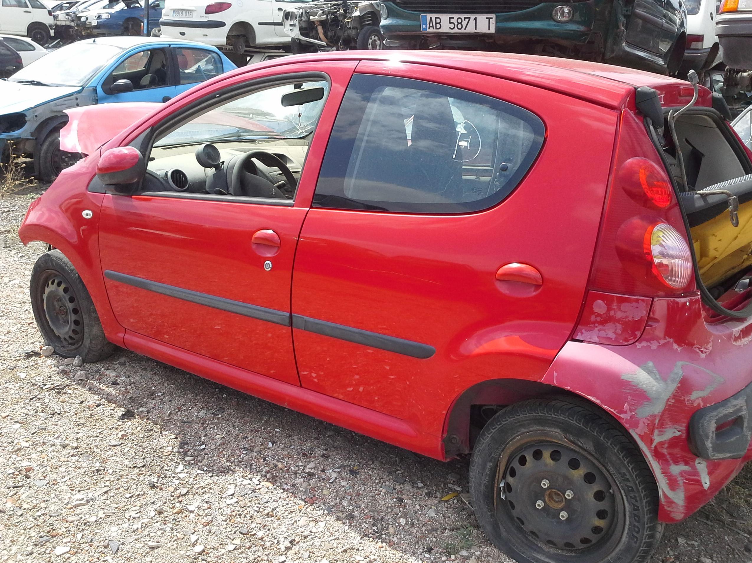 PEUGEOT 107 EN CHATARRAS CLEMENTE EN ALBACETE PEUGEOT 107 EN CHATARRAS CLEMENTE EN ALBACETE