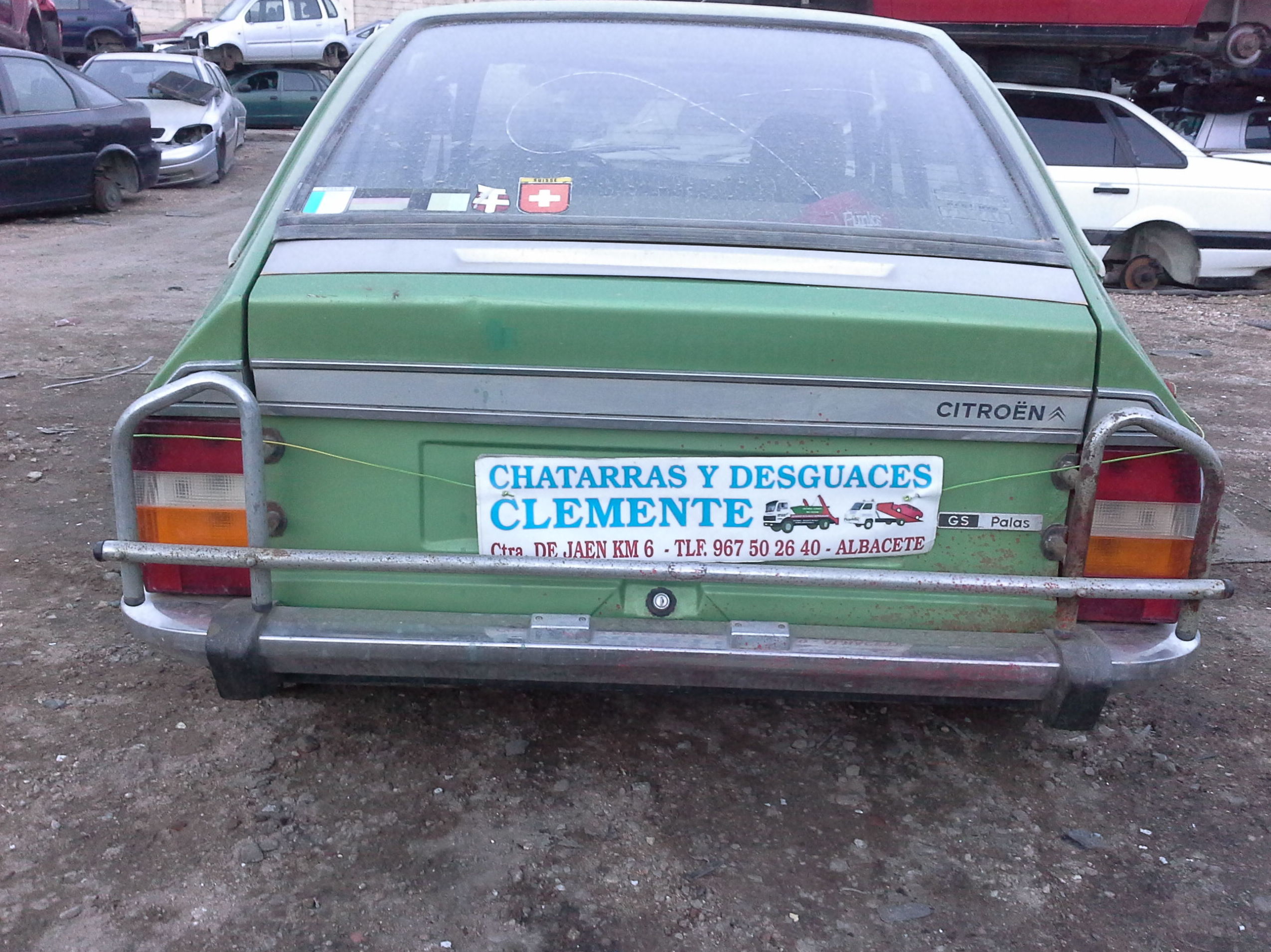 Citroen Gs para desguace en Desguaces Clemente de Albacete Citroen Gs para desguace en Desguaces Clemente de Albacete