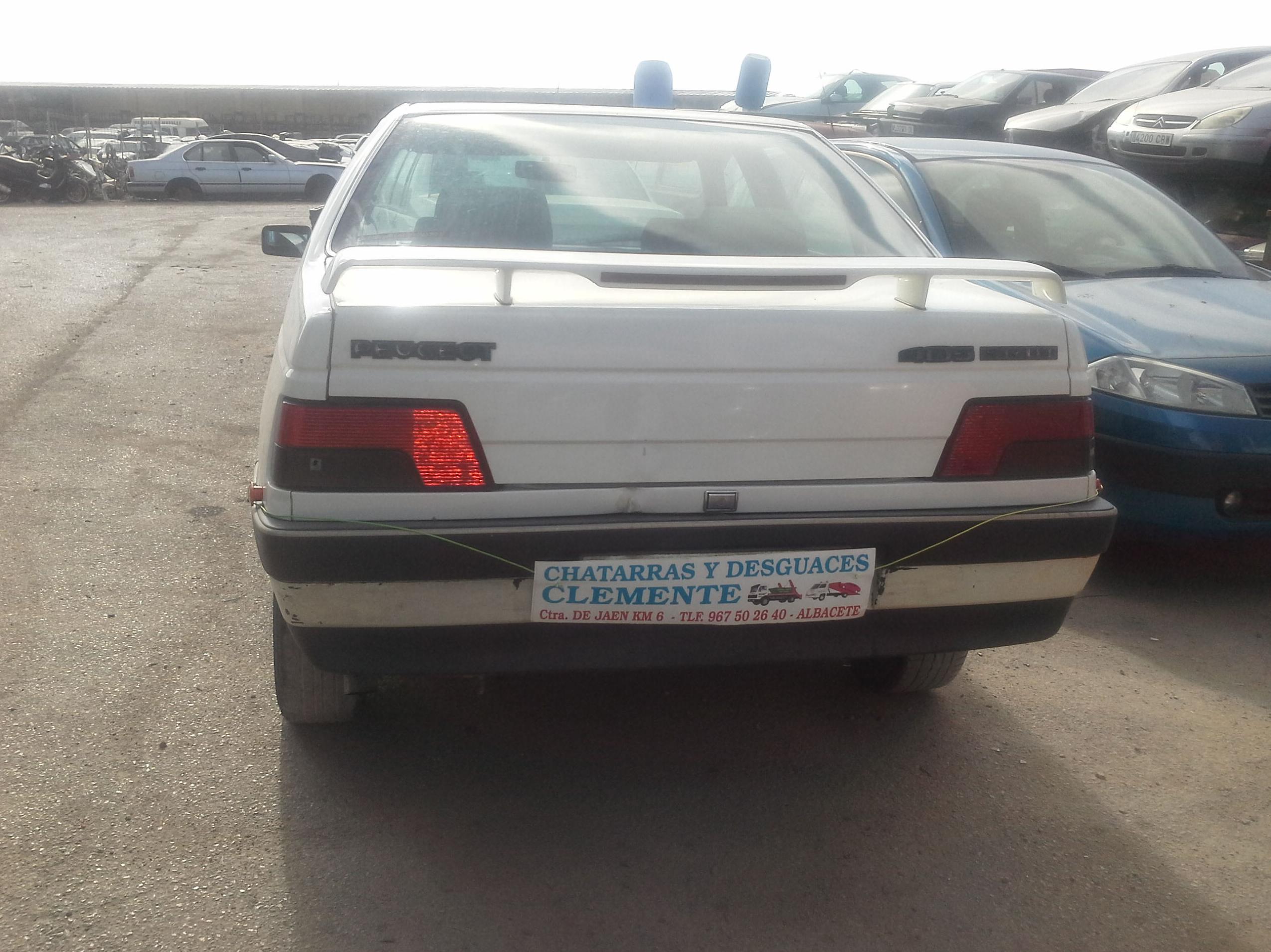 Peugeot 405 en desguaces Clemente de Albacete Peugeot 405 en desguaces Clemente de Albacete