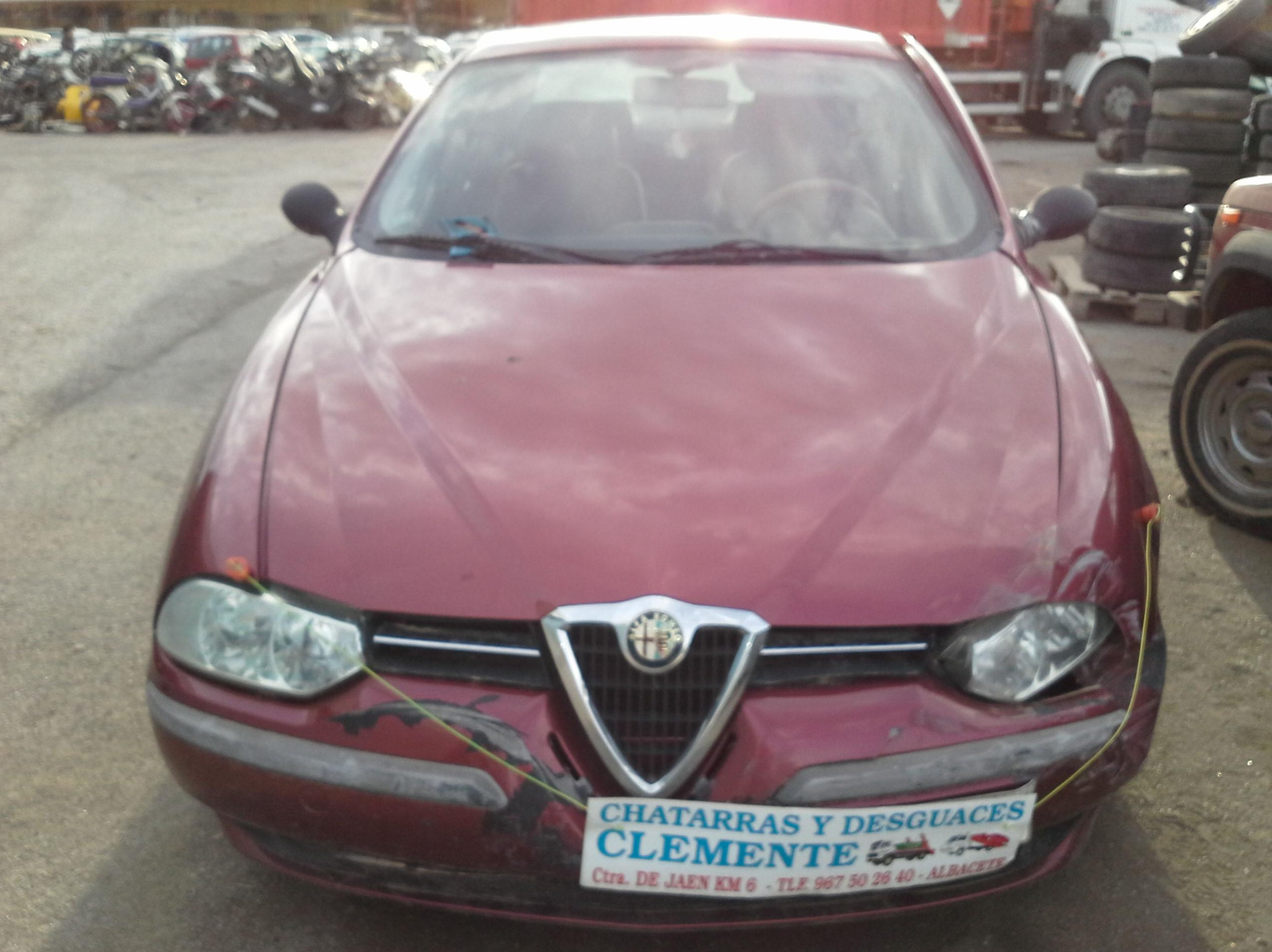Alfa 156 para desguace en albacete. Desguaces Clemente Alfa 156 para desguace en albacete. Desguaces Clemente