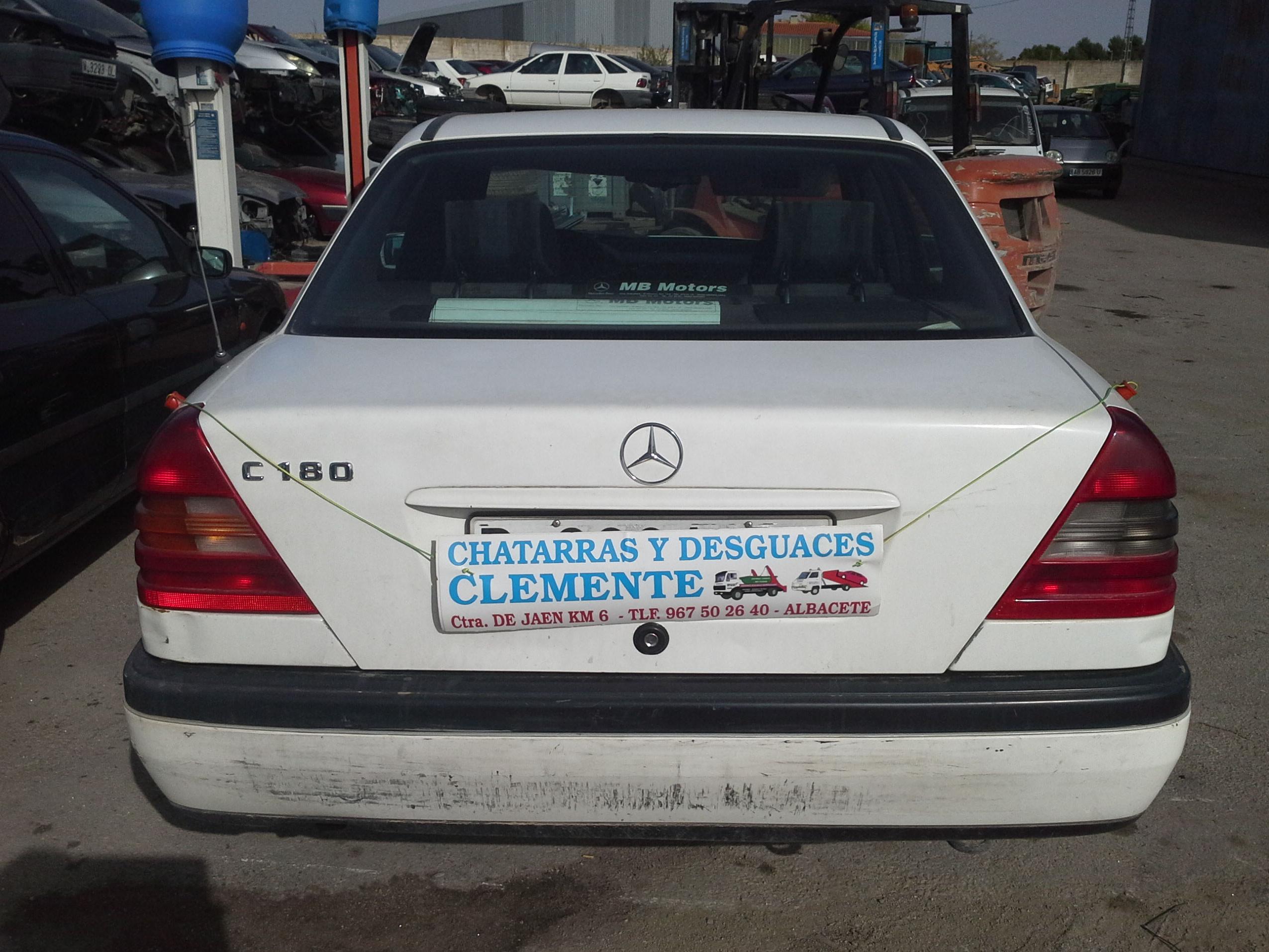 Mercedes C-180 para desguace en Desguaces Clemente de Albacete Mercedes C-180 para desguace en Desguaces Clemente de Albacete
