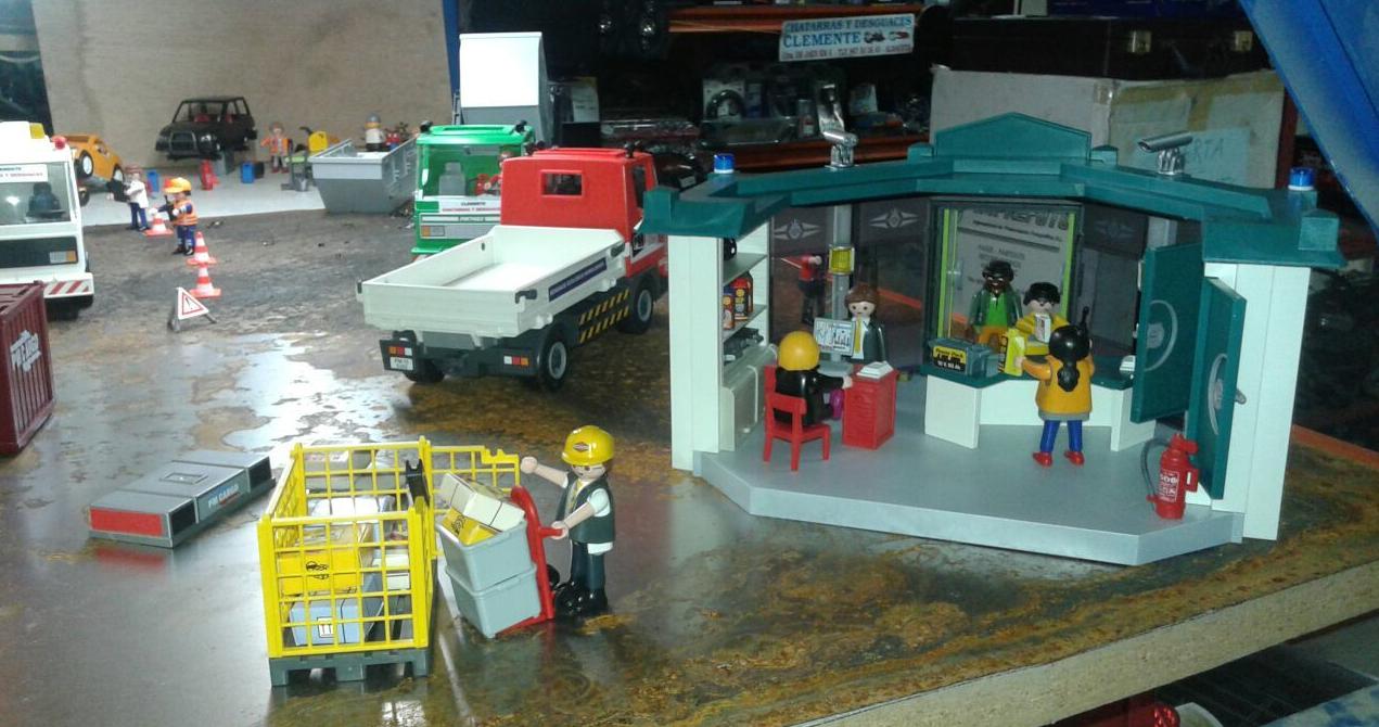 Exposicion de Playmobil en Albacete. Dssguaces Clemente