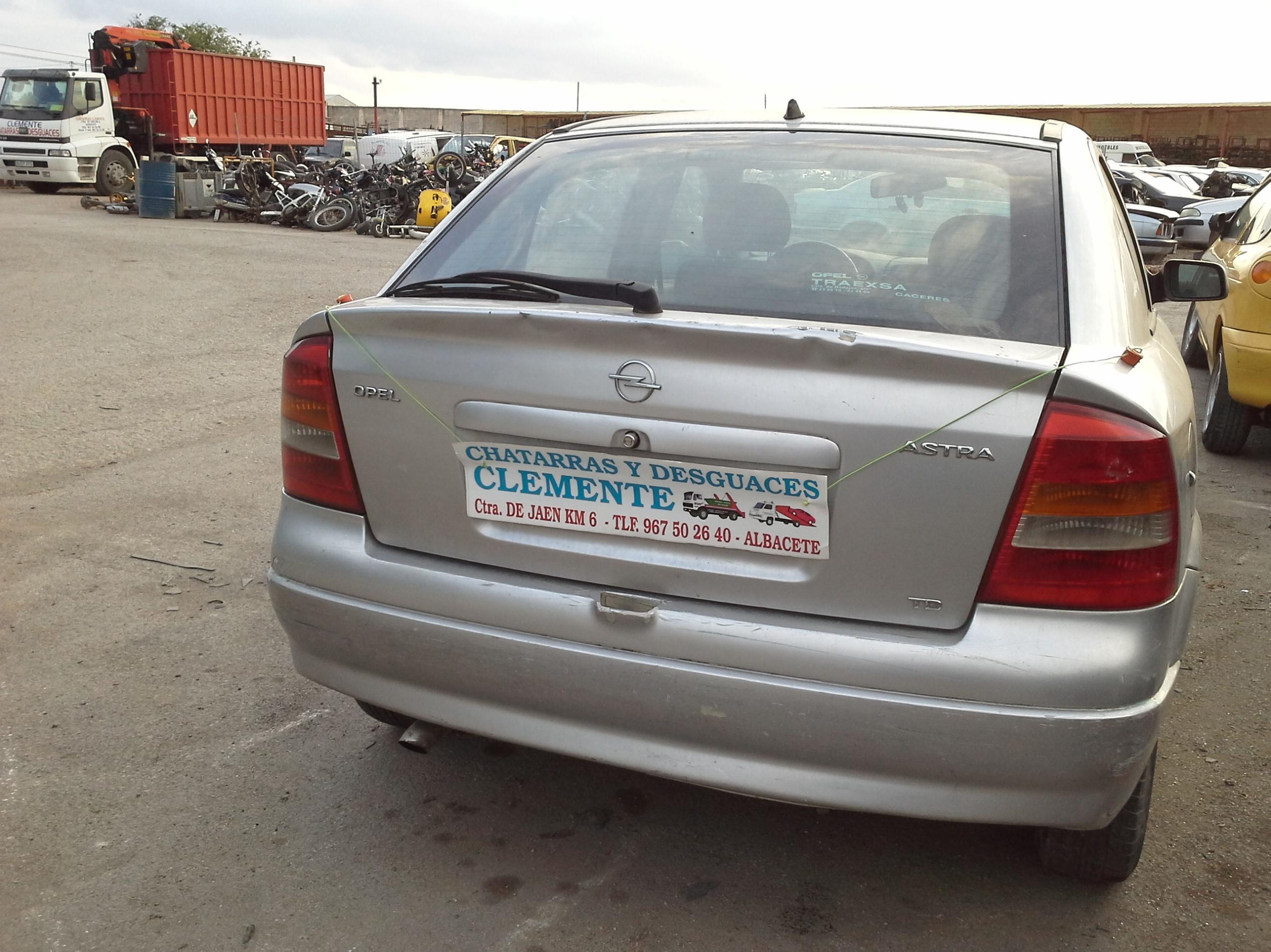 Opel Astra G 98. para desguaces albacete en Desguaces Clemente Opel Astra G 98. para desguaces albacete en Desguaces Clemente