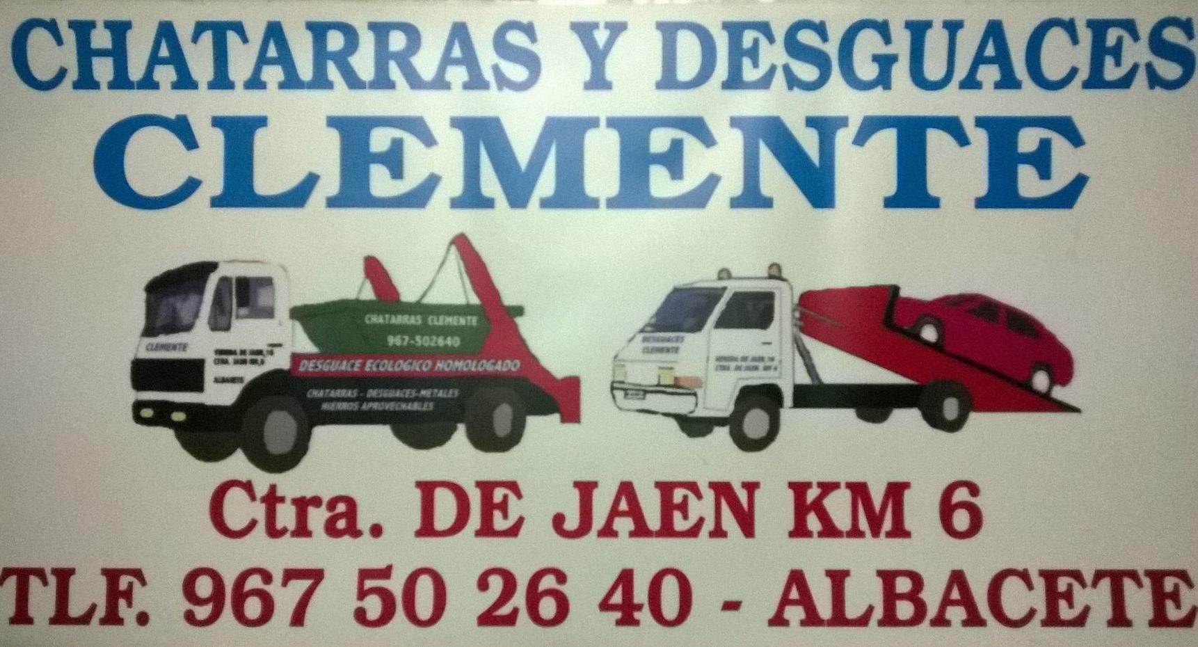 Chatarras Clemente, Desguaces Clemente. Albacete. Logotipo