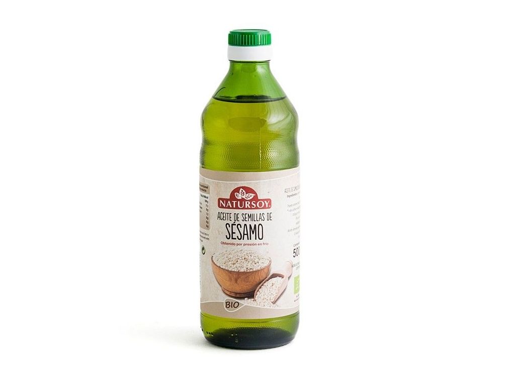 Aceite de sesamo y lino, NATURSOY.: Catálogo de La Despensa Ecológica }}