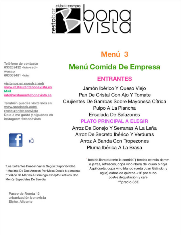 Comida empresa 3 Comida empresa 3
