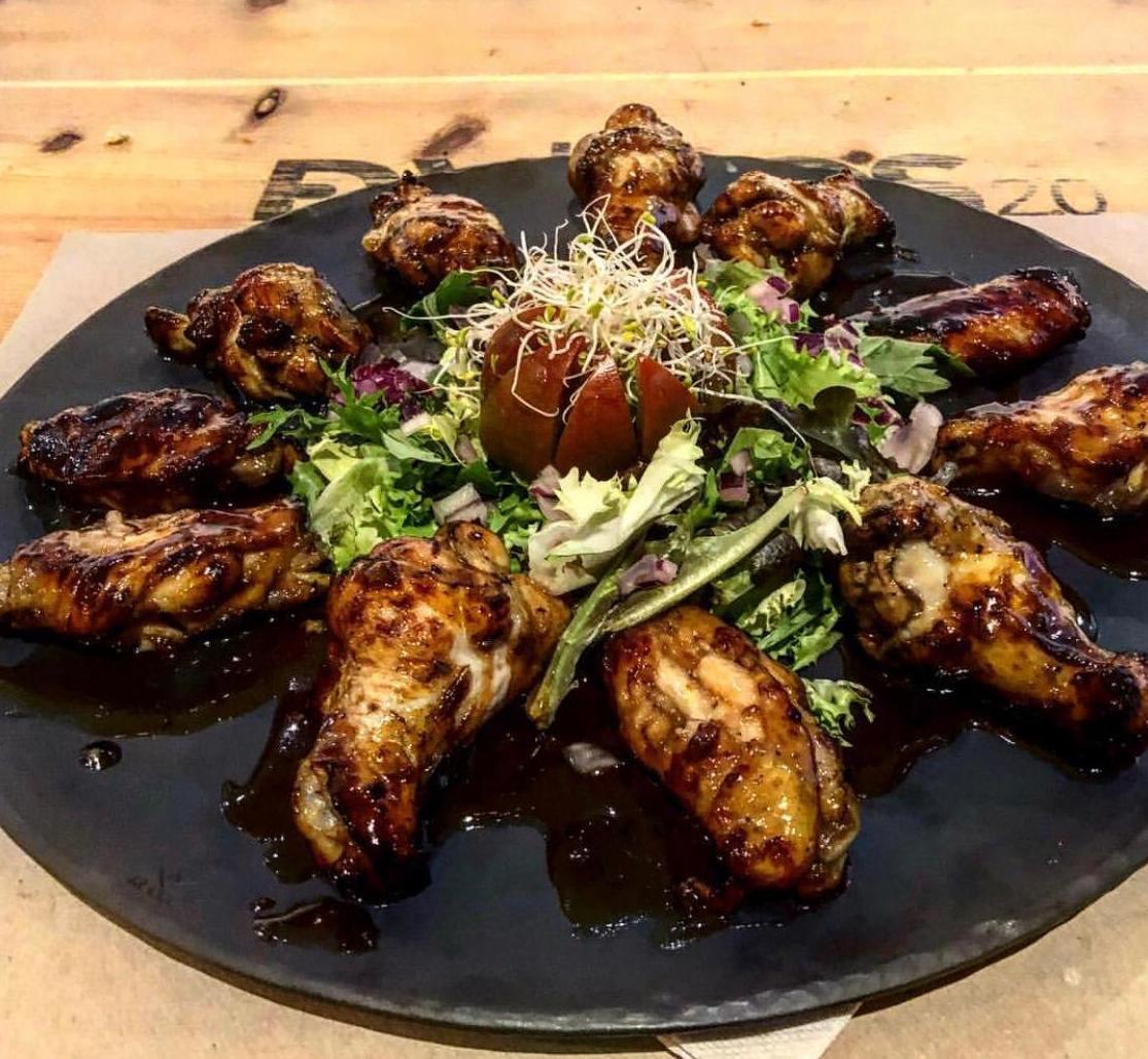 Alitas de pollo al horno con salsa Teriyaki Alitas de pollo al horno con salsa Teriyaki