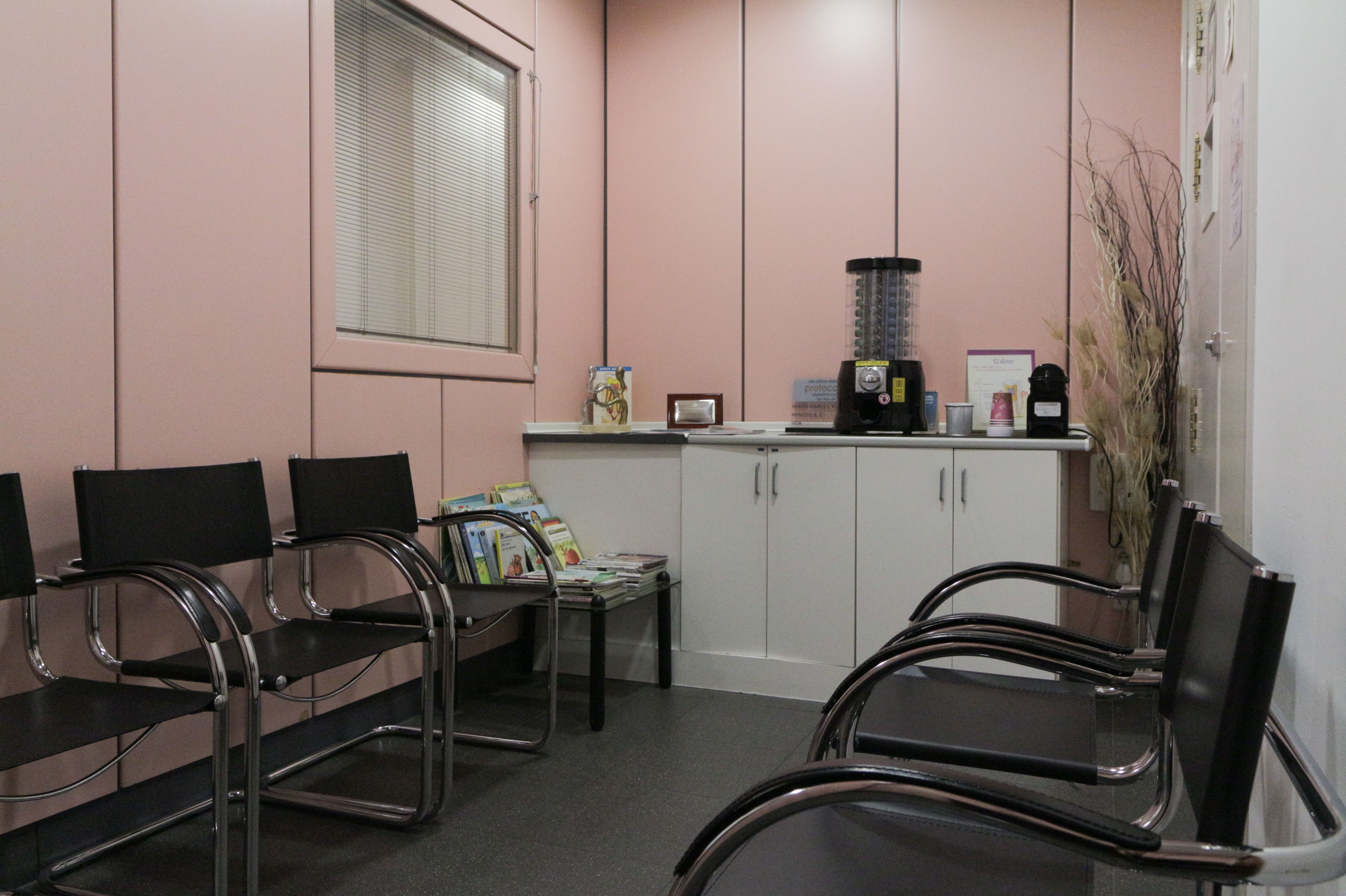 Sala de espera de nuestra clínica 