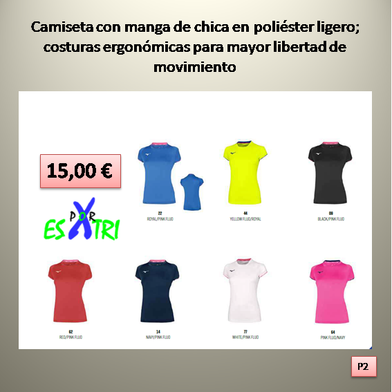 CAMISETA TÉCNICA MANGA DE CHICA: de ES POR TRI CAMISETA TÉCNICA MANGA DE CHICA: de ES POR TRI