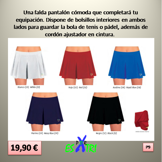 FALDA PANTALON: de ES POR TRI FALDA PANTALON: de ES POR TRI