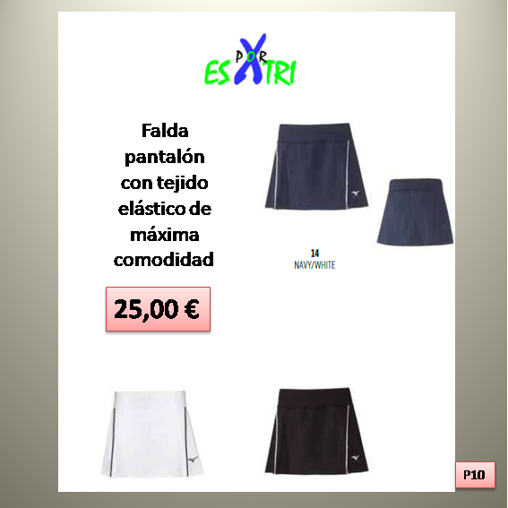 FALDA PANTALÓN: de ES POR TRI FALDA PANTALÓN: de ES POR TRI