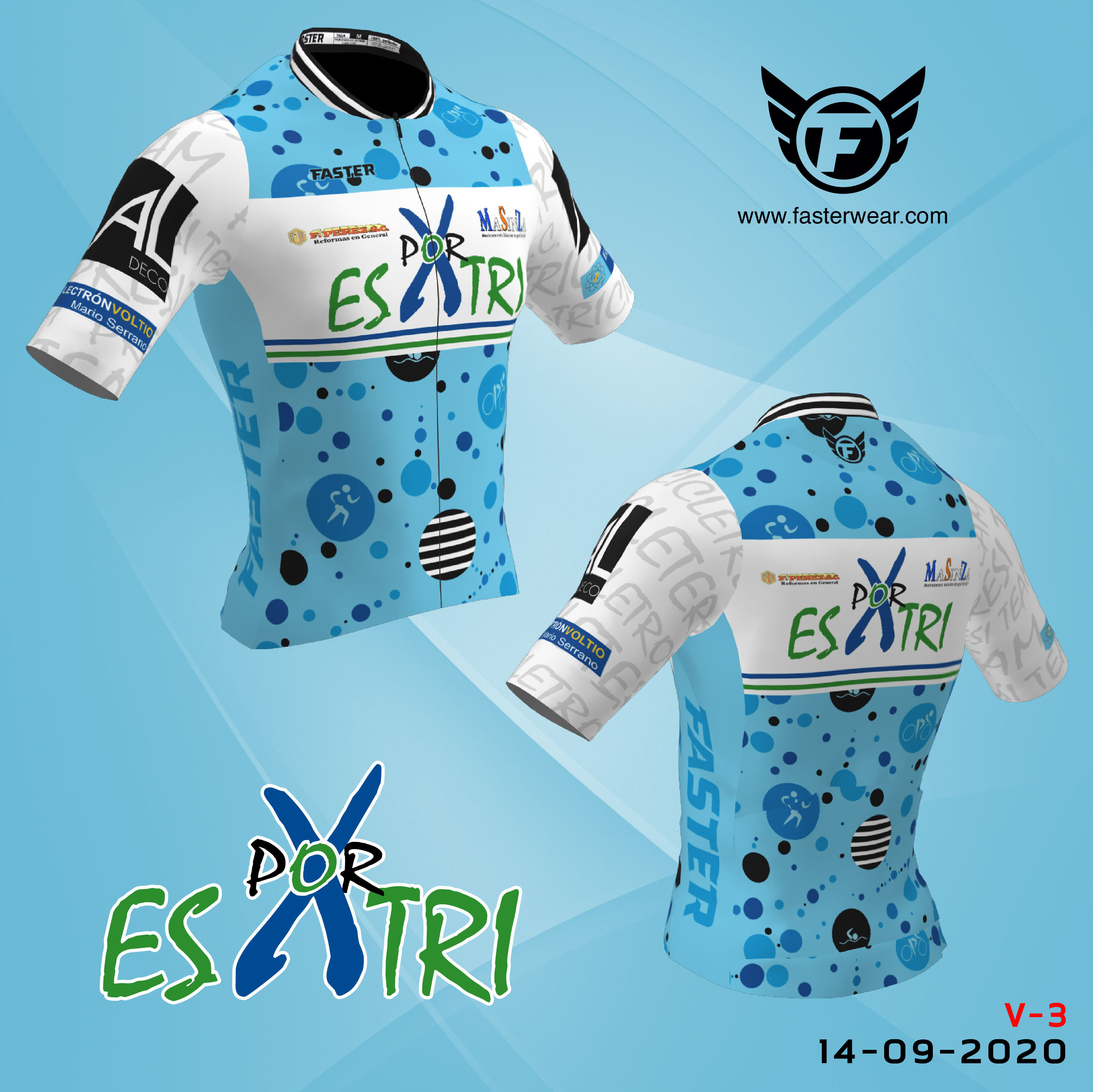MAILLOT CICLISMO: de ES POR TRI MAILLOT CICLISMO: de ES POR TRI
