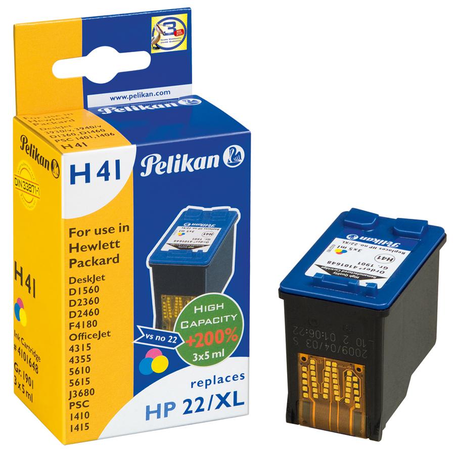 Cartucho HP22XL PELIKAN Gr.1901 Cartucho HP22XL PELIKAN Gr.1901