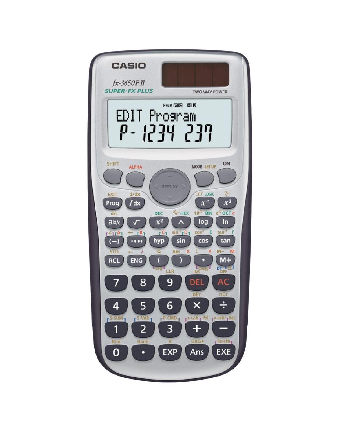 CASIO FX-3650P CASIO FX-3650P