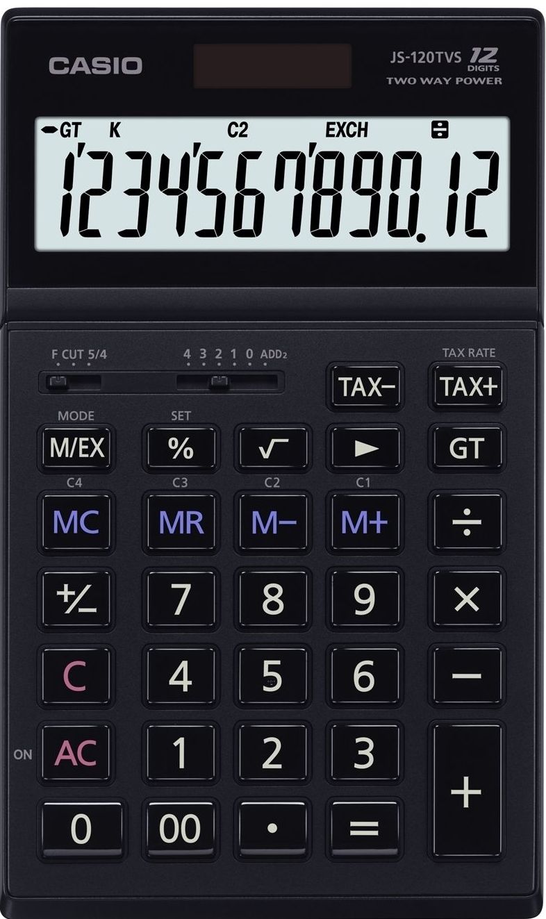 CASIO JS-120TVS NEGRO CASIO JS-120TVS NEGRO