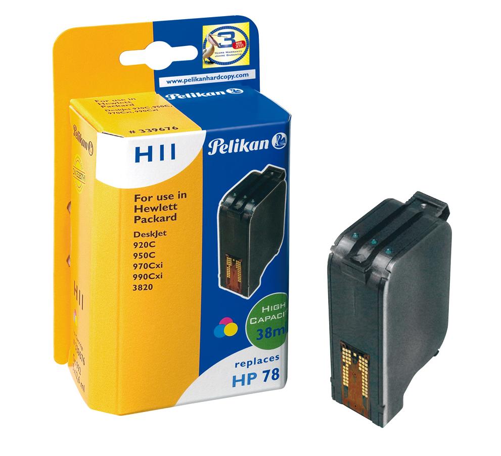 Cartucho HP78 PELIKAN Gr.992 ALTA CAPACIDAD Cartucho HP78 PELIKAN Gr.992 ALTA CAPACIDAD