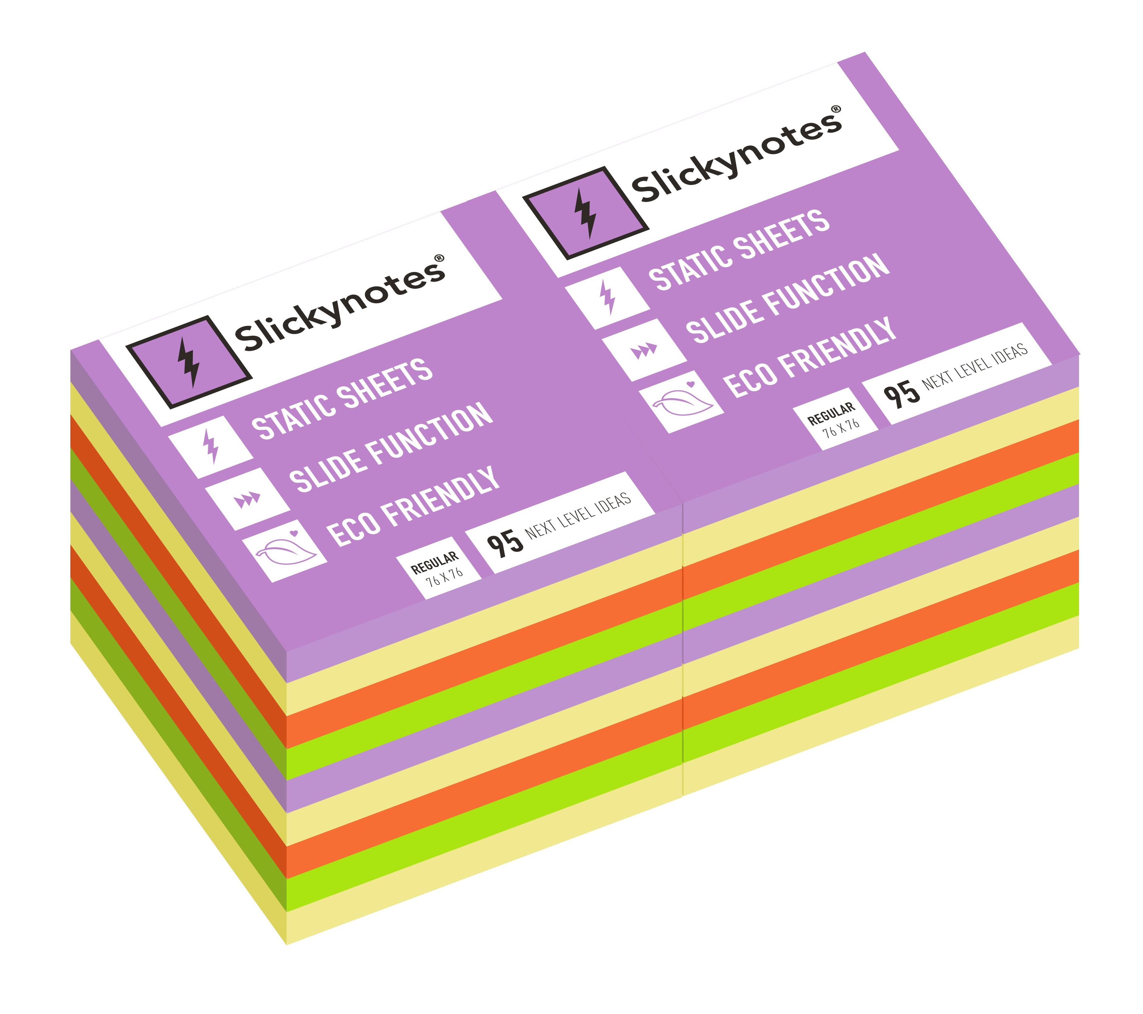 NR-18A - Pack 18 Slickynotes 76x76 mm Colores: Productos y Servicios de Rosan NR-18A - Pack 18 Slickynotes 76x76 mm Colores: Productos y Servicios de Rosan