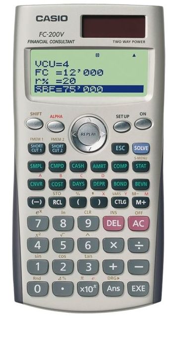 CASIO FC-200V CASIO FC-200V