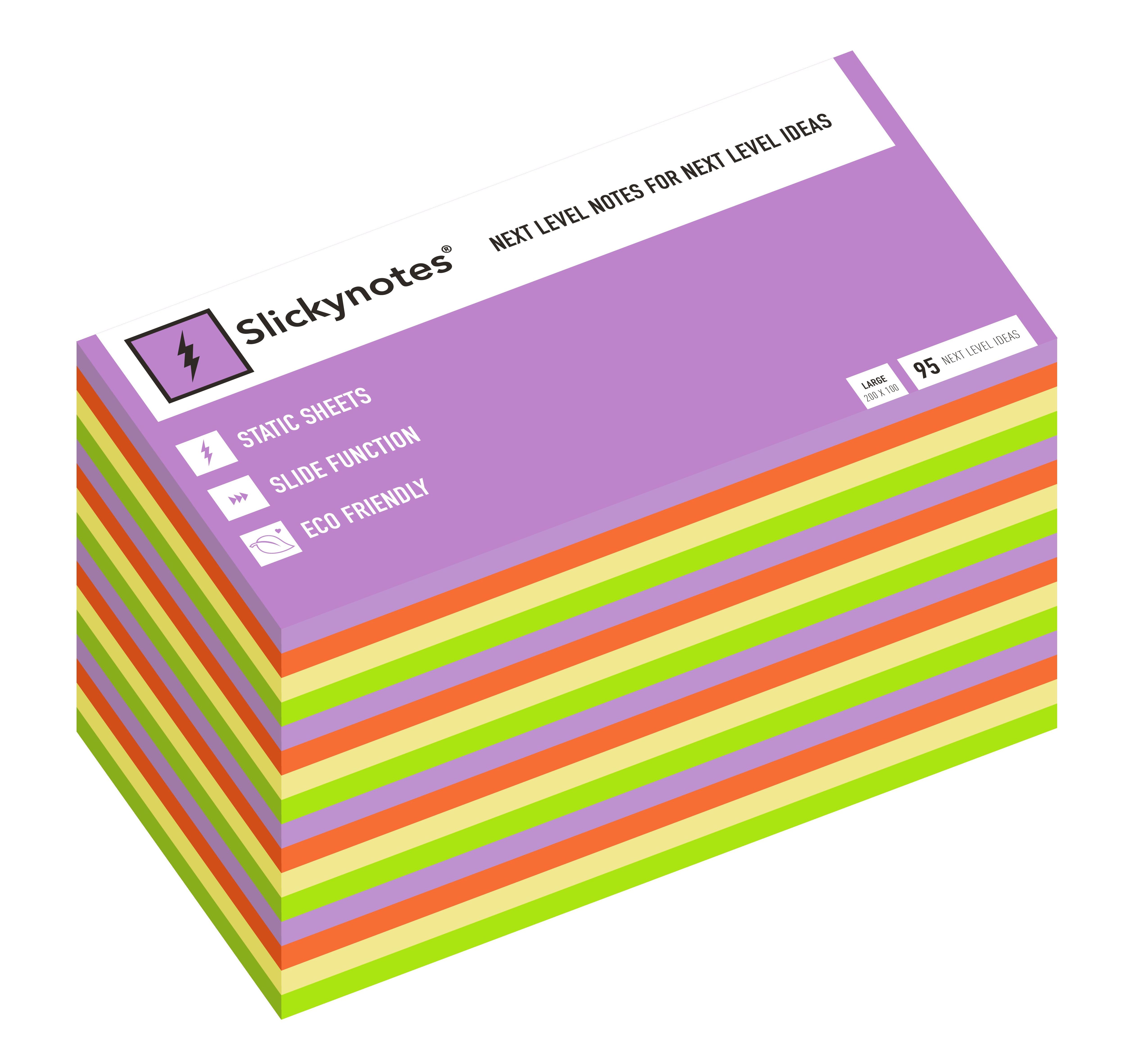 NL-16A - Pack 16 Slickynotes 200x100 mm Colores: Productos y Servicios de Rosan NL-16A - Pack 16 Slickynotes 200x100 mm Colores: Productos y Servicios de Rosan