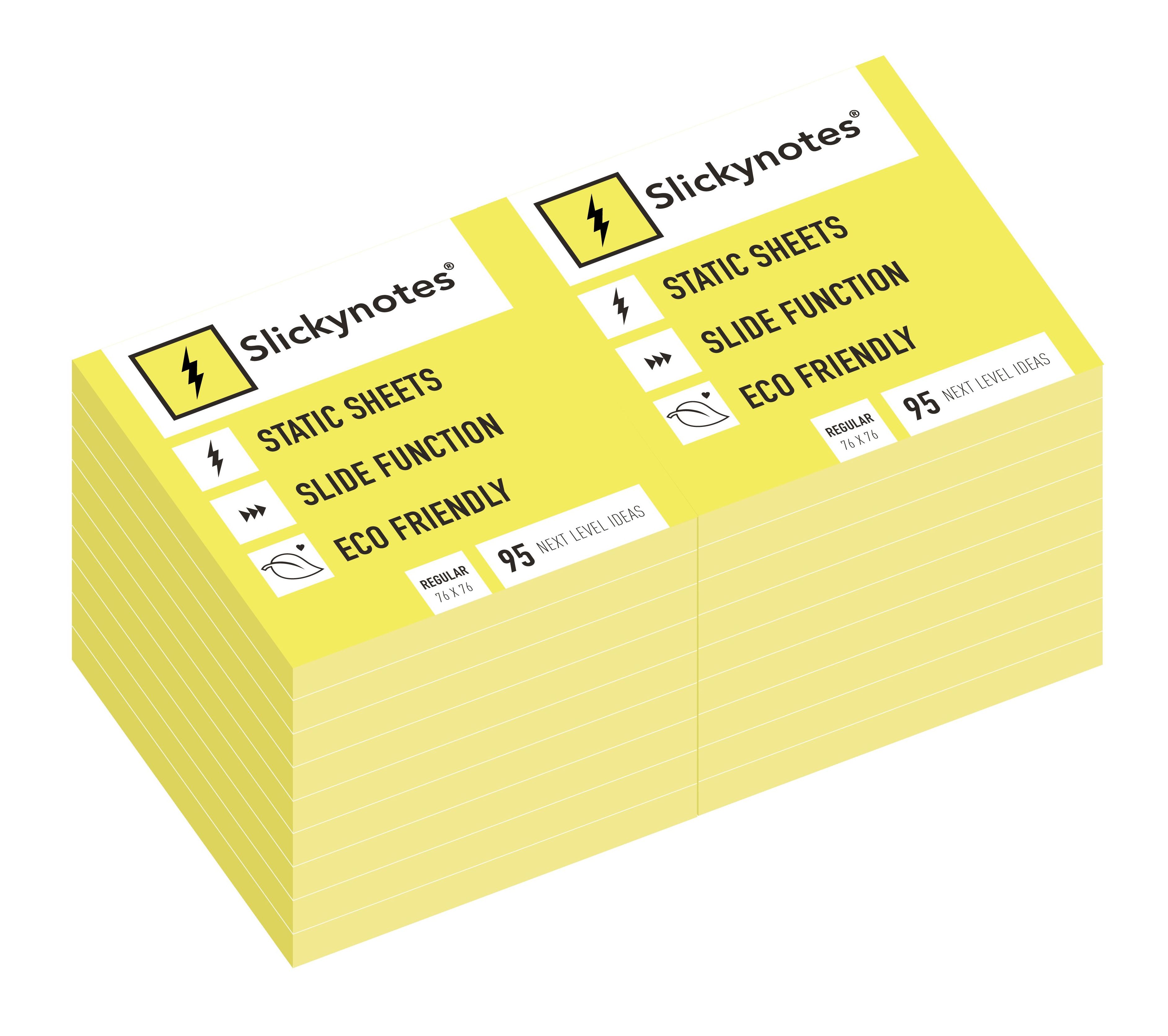 NR-18Y - Pack 18 Slickynotes 76x76 mm Amarillo: Productos y Servicios de Rosan NR-18Y - Pack 18 Slickynotes 76x76 mm Amarillo: Productos y Servicios de Rosan