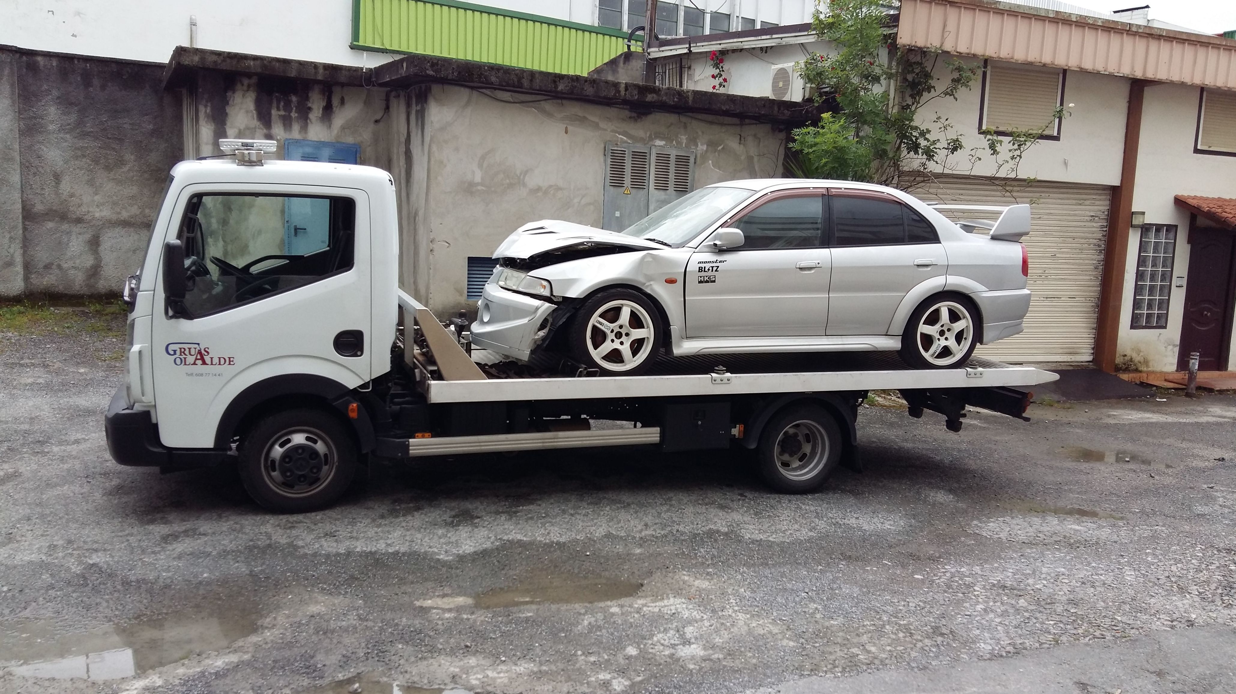 Foto 5 de Grúas para vehículos en Oiartzun | Grúas Olalde
