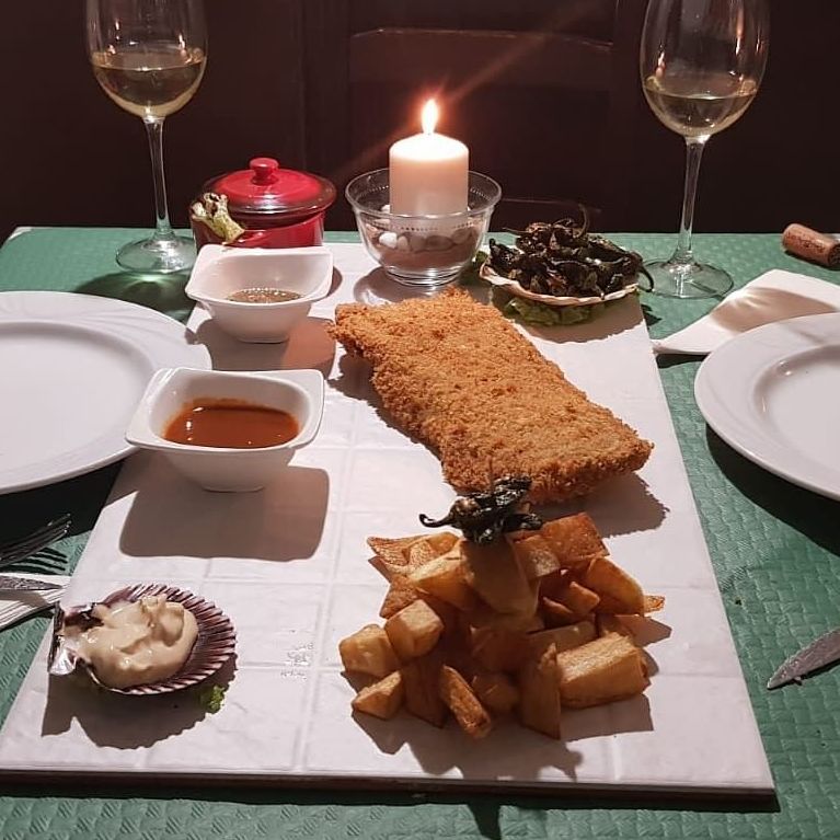 Cachopo Raffaello: Nuestros platos de La Cantina Sixtina Cachopo Raffaello: Nuestros platos de La Cantina Sixtina