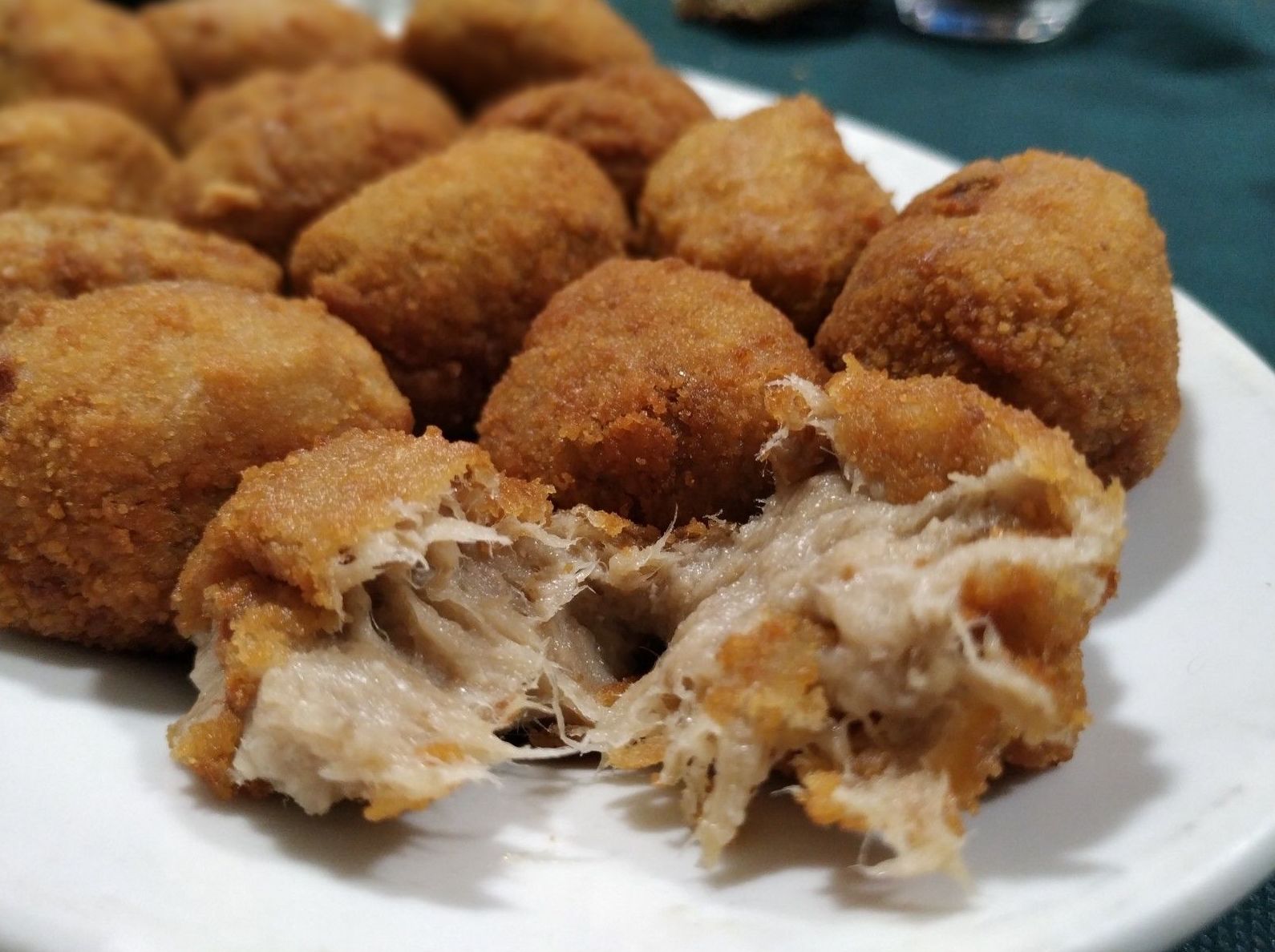 Croquetas de pollo y jamón Croquetas de pollo y jamón