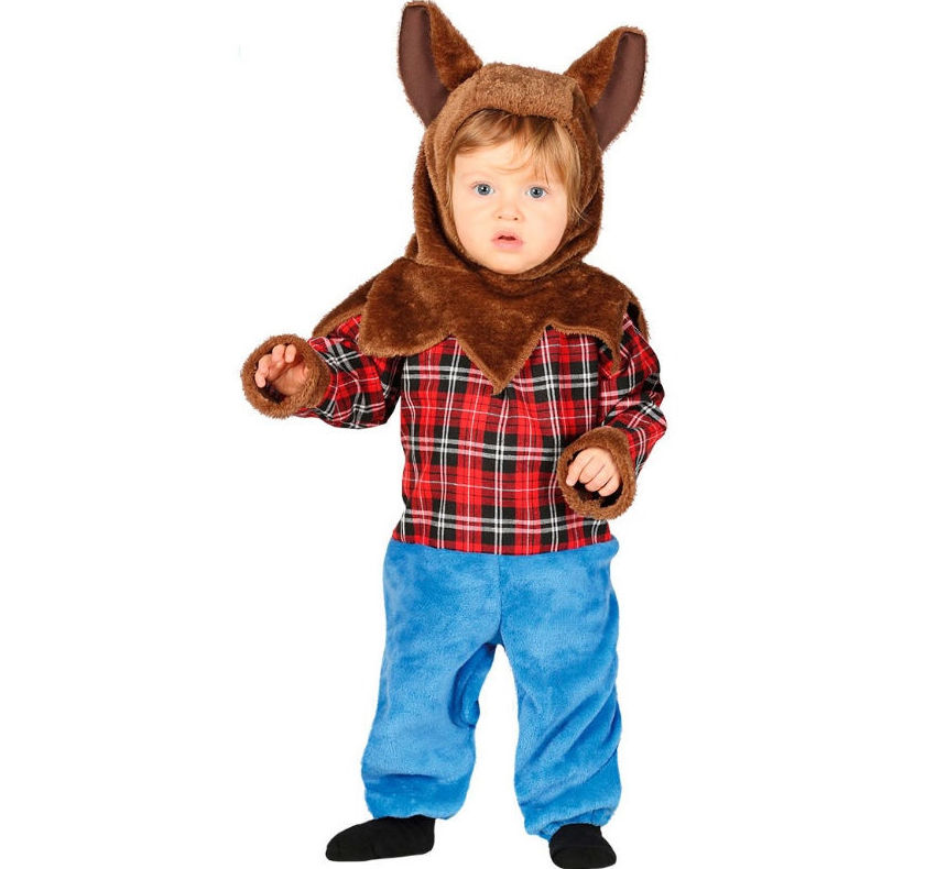 Disfraz hombre lobo bebé Disfraz hombre lobo bebé