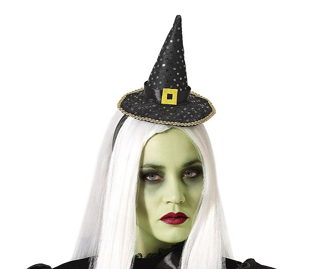 Minisombrero bruja Minisombrero bruja