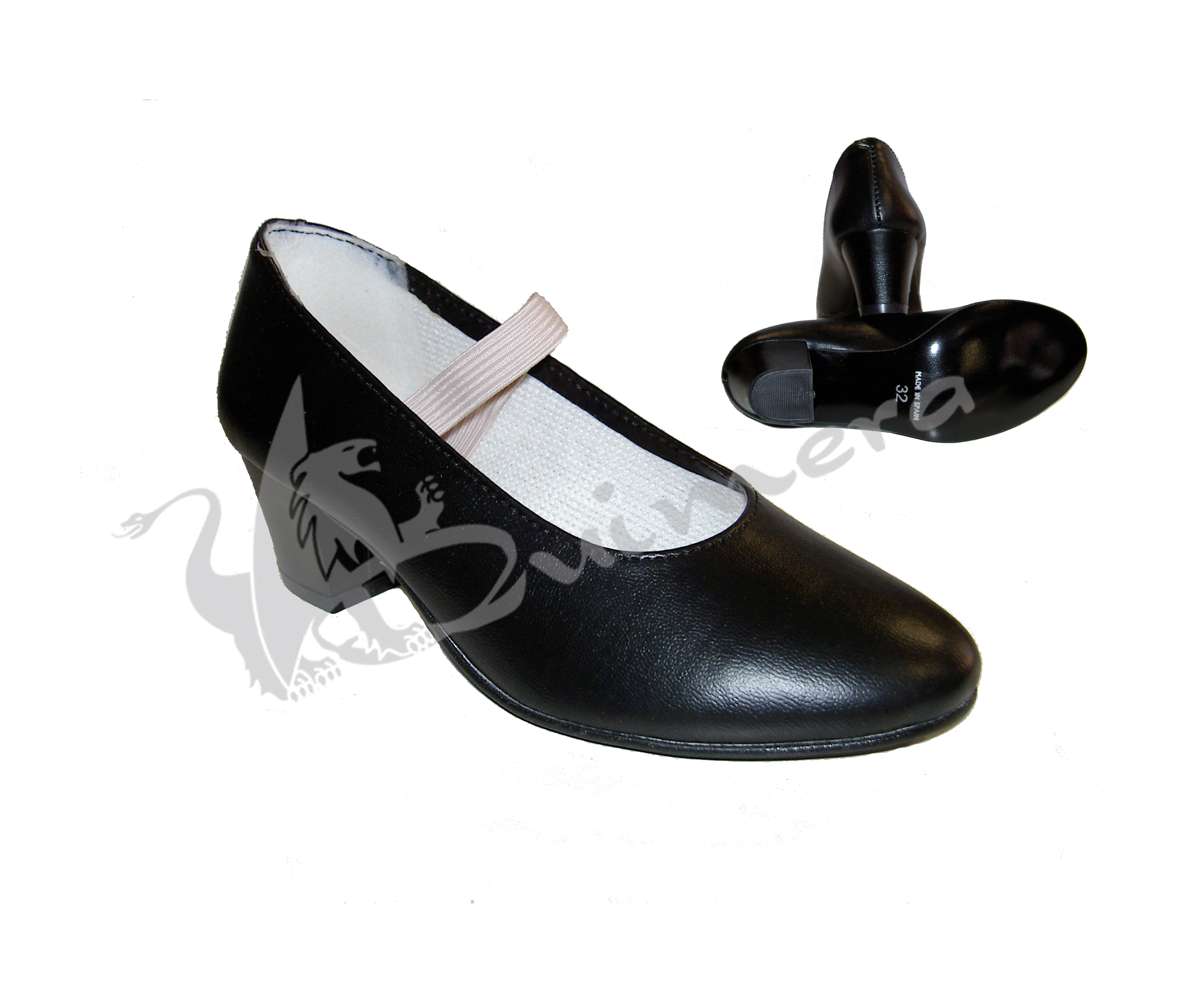 Zapato flamenco sintético goma Zapato flamenco sintético goma