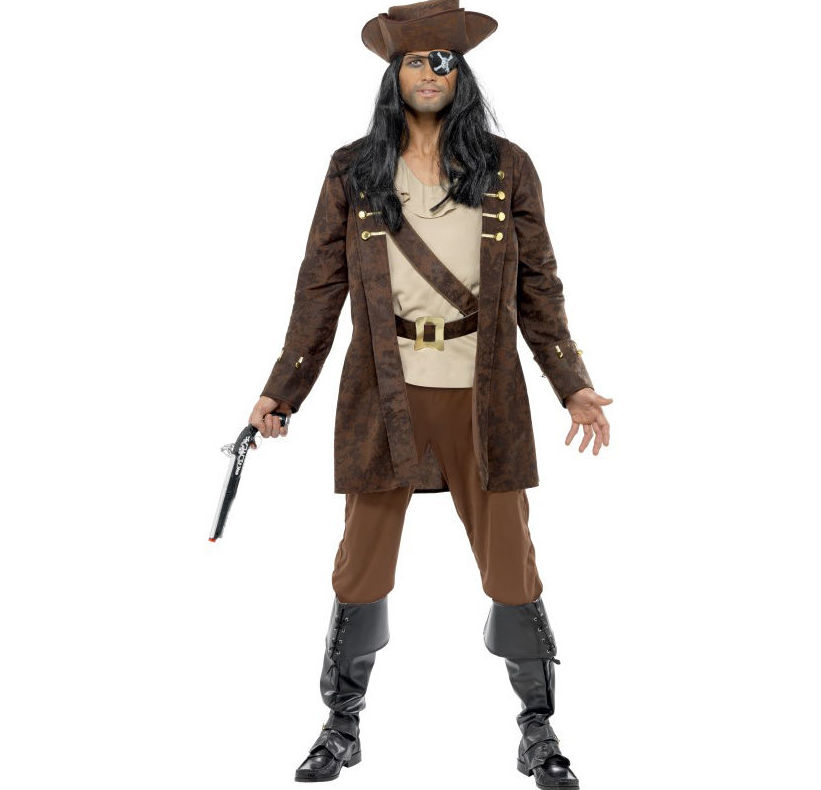 Disfraz pirata bucanero Disfraz pirata bucanero