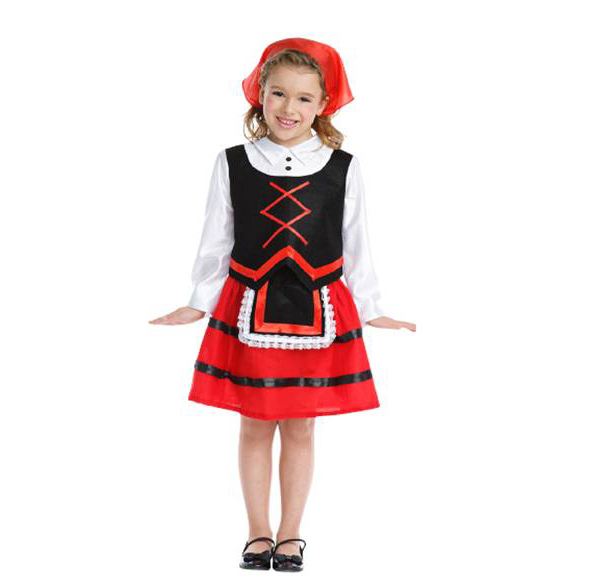 Disfraz de pastora infantil Disfraz de pastora infantil
