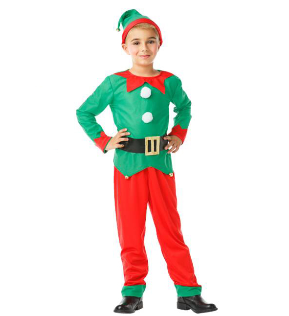 Disfraz elfo verde infantil Disfraz elfo verde infantil