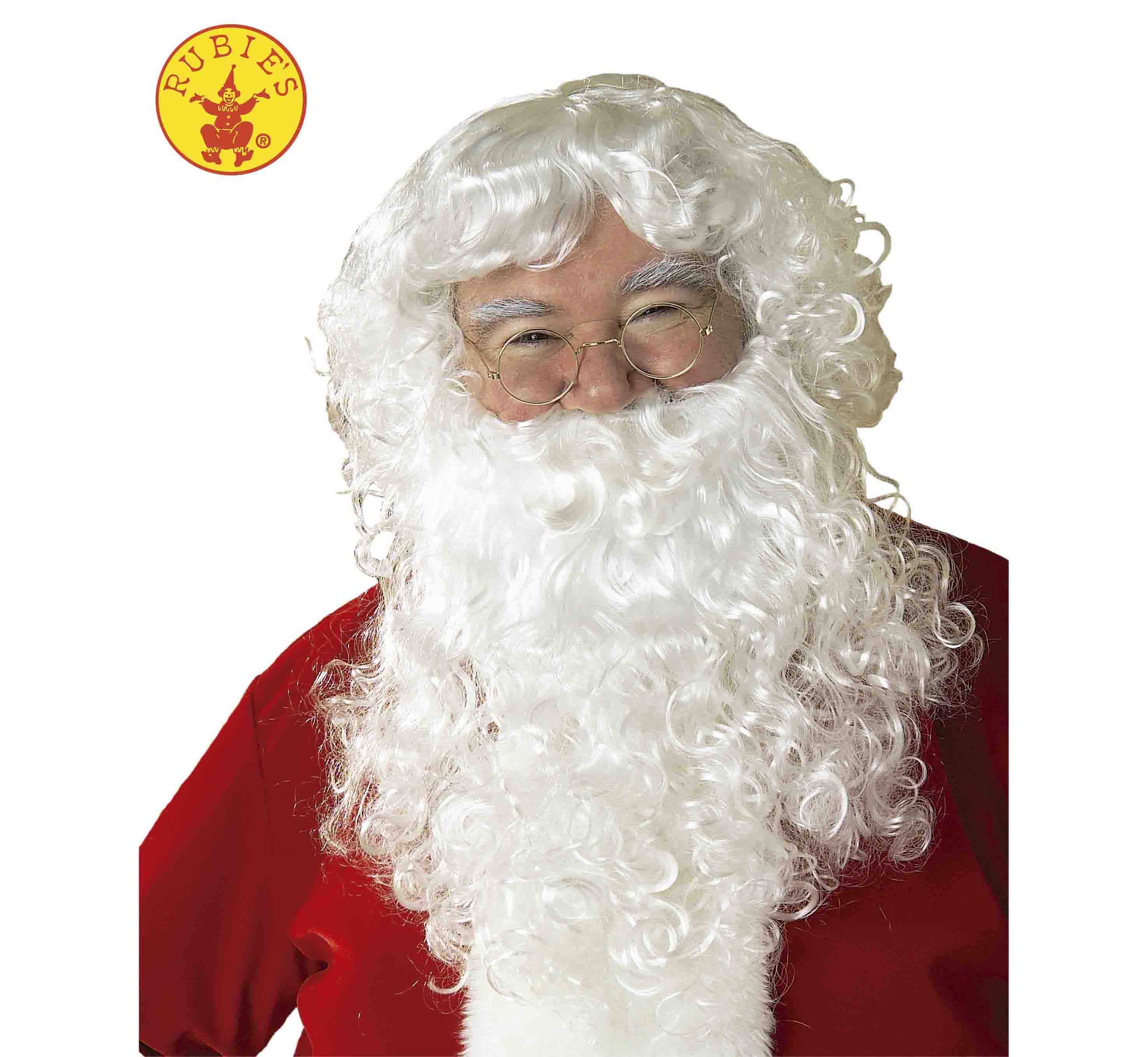 Peluca y barba Papá Noel Peluca y barba Papá Noel