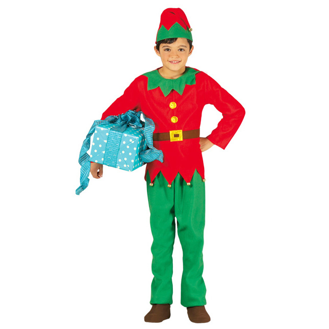 Disfraz elfo rojo infantil Disfraz elfo rojo infantil