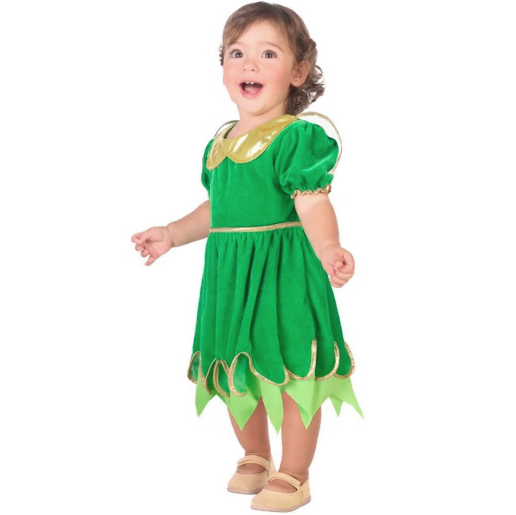 Disfraz hada verde bebé Disfraz hada verde bebé