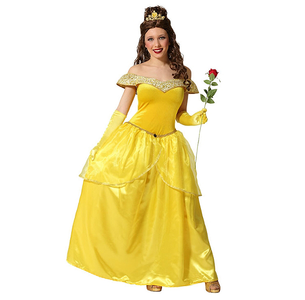Disfraz princesa dorada adulto Disfraz princesa dorada adulto
