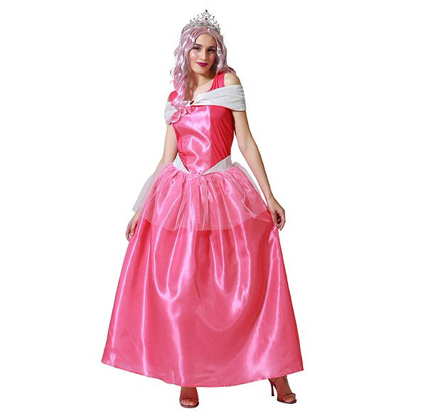 Disfraz princesa rosa adulto Disfraz princesa rosa adulto