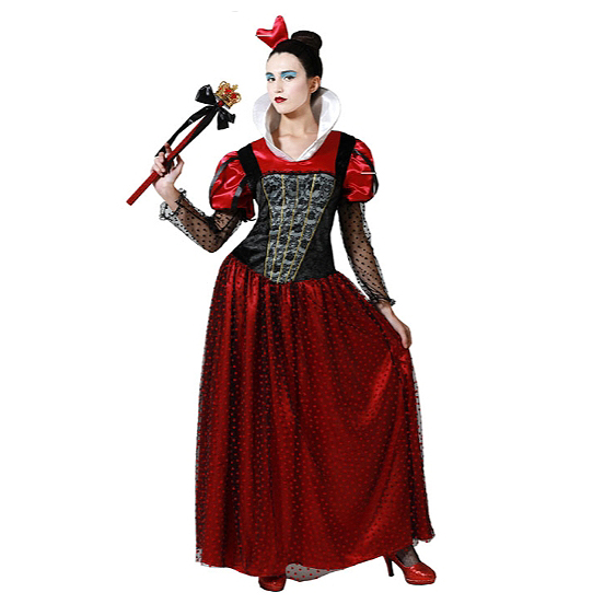 Disfraz reina de corazones adulto Disfraz reina de corazones adulto