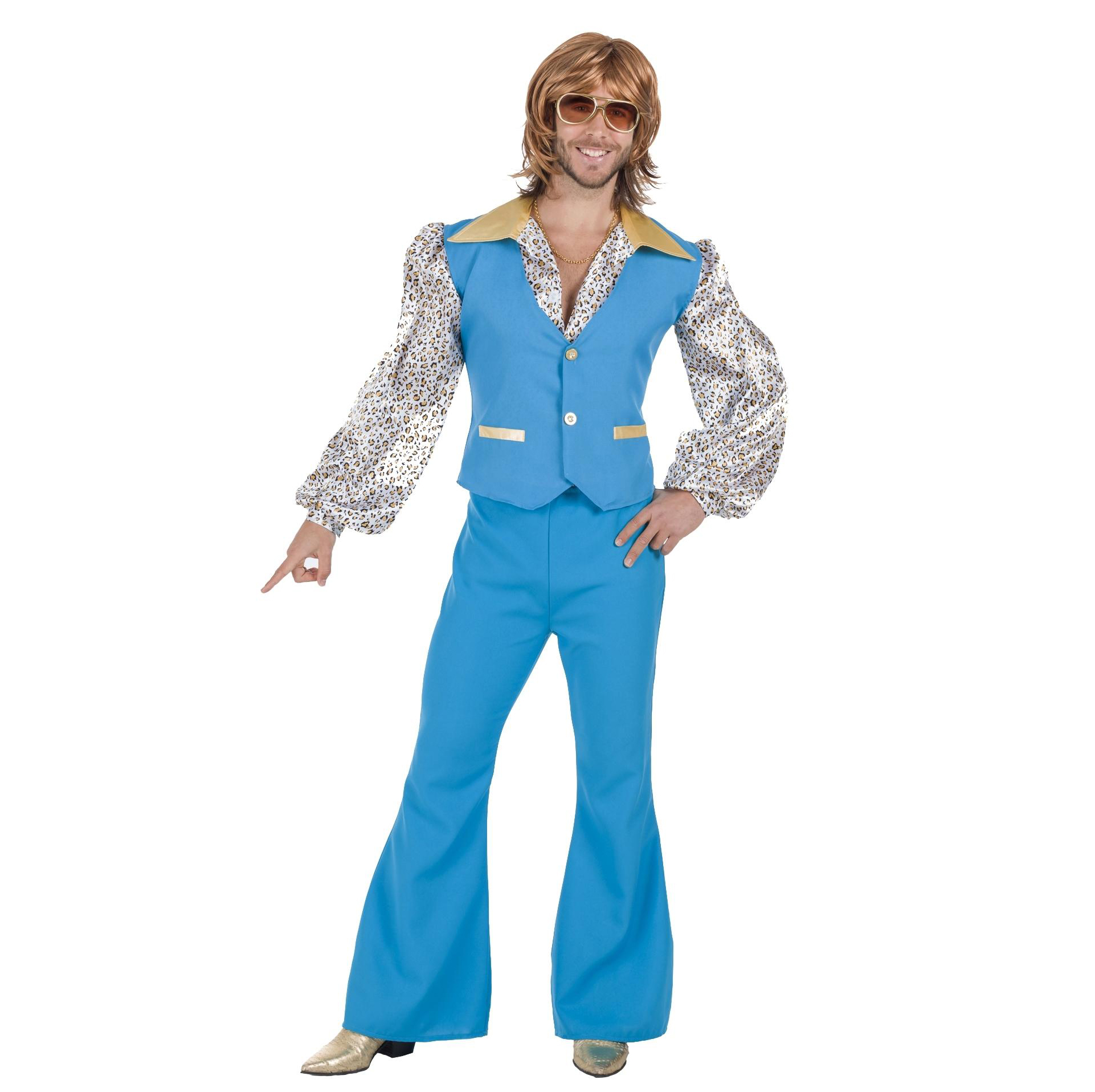 Disfraz disco años 70 hombre Disfraz disco años 70 hombre
