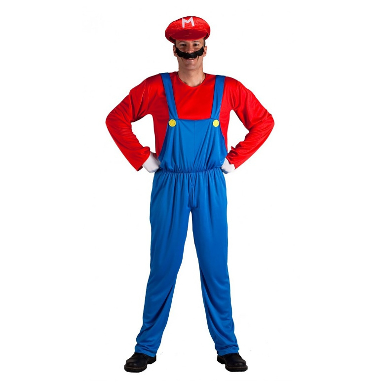 Disfraz Mario adulto Disfraz Mario adulto