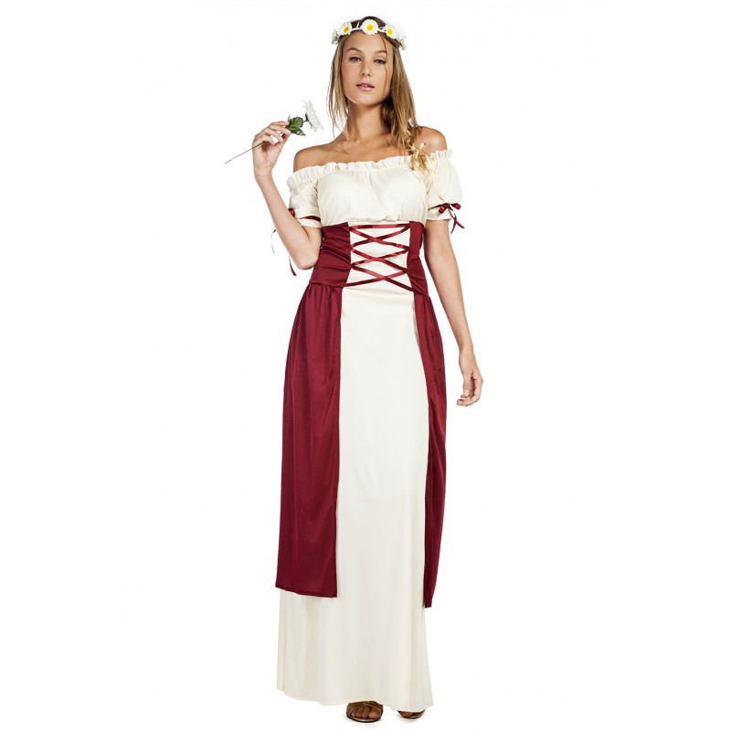 Disfraz doncella medieval mujer Disfraz doncella medieval mujer